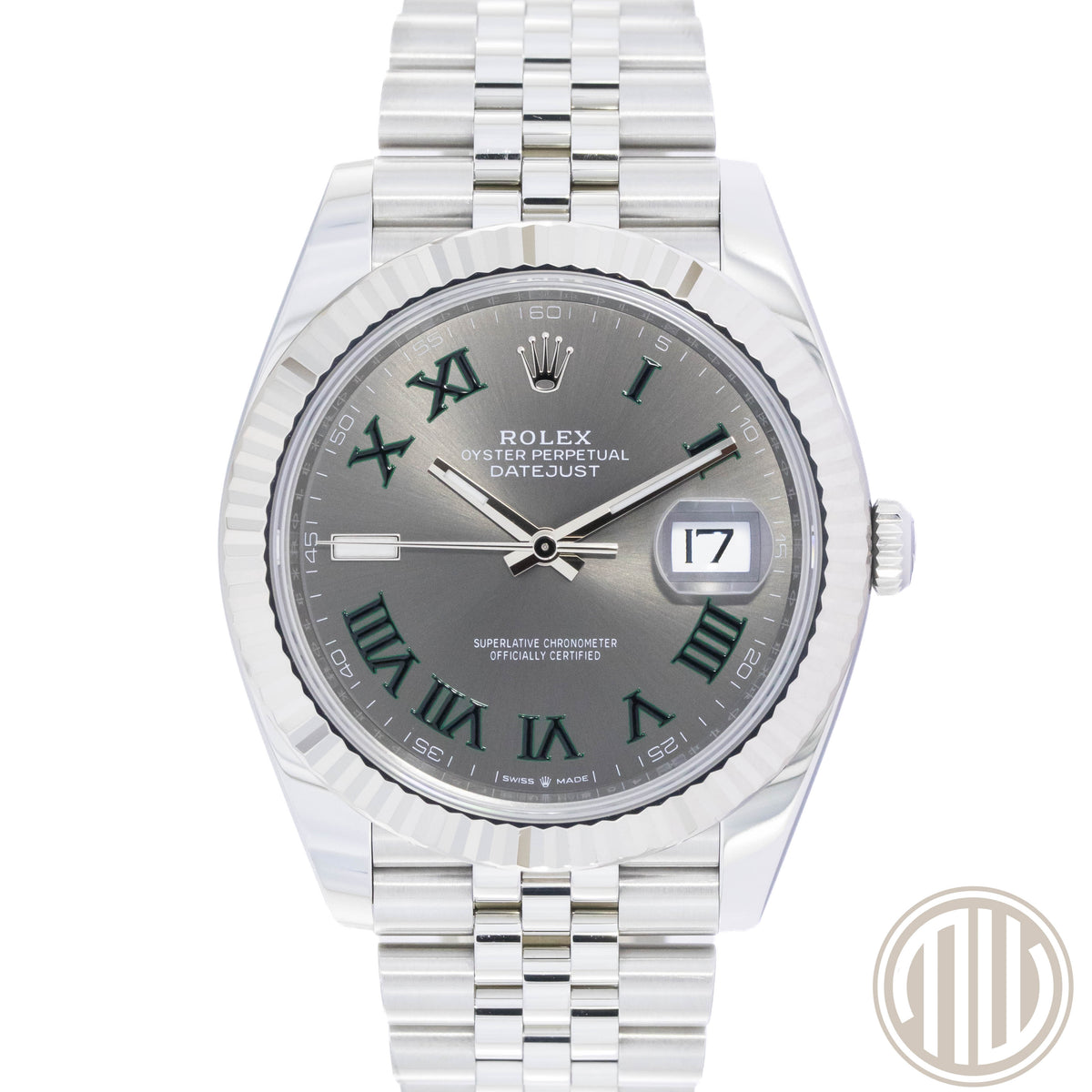 Rolex Datejust 41 | Wimbledon | Jubilee | Orig.Invoice | Box and Papers | 2025