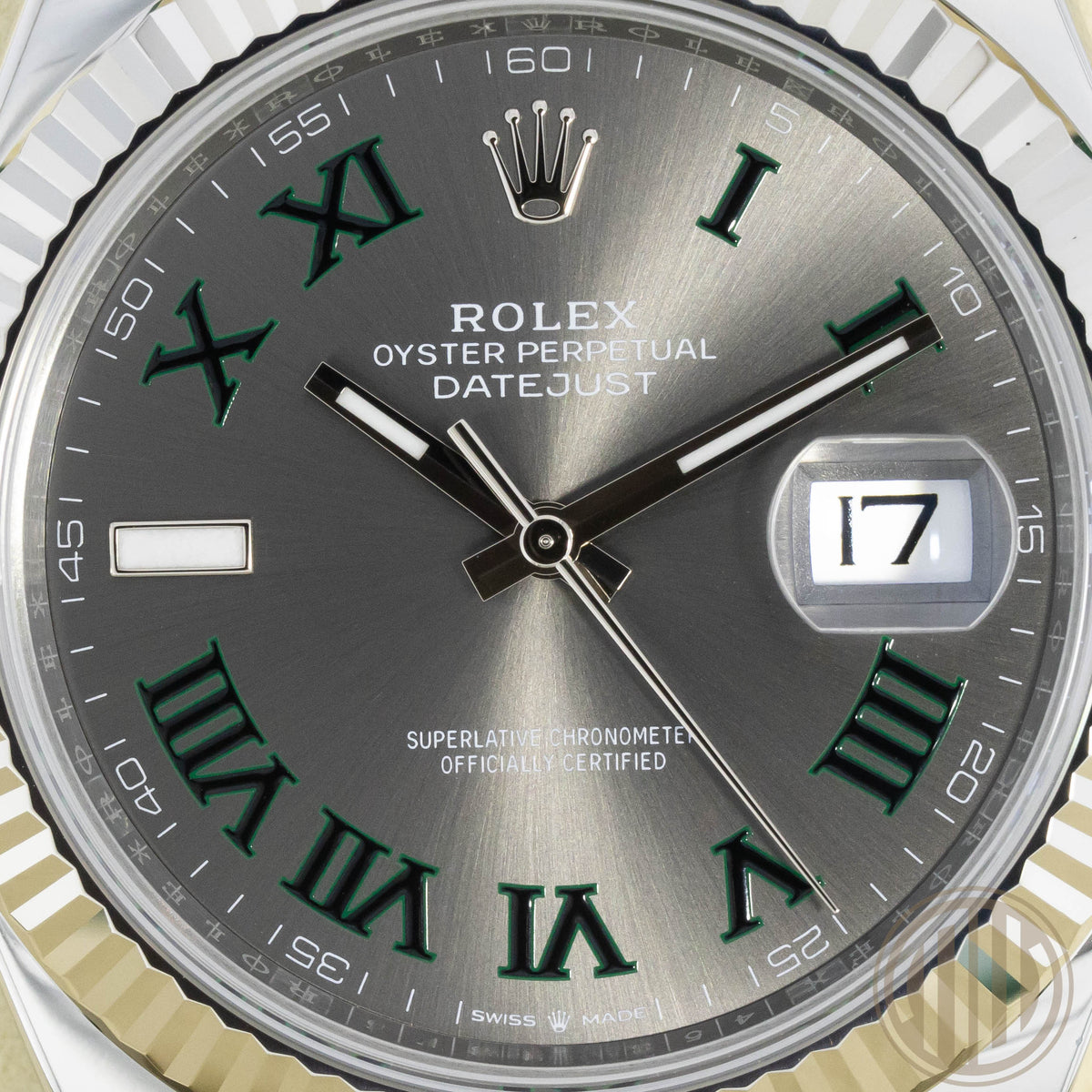 Rolex Datejust 41 | Wimbledon | Jubilee | Orig.Invoice | Box and Papers | 2025