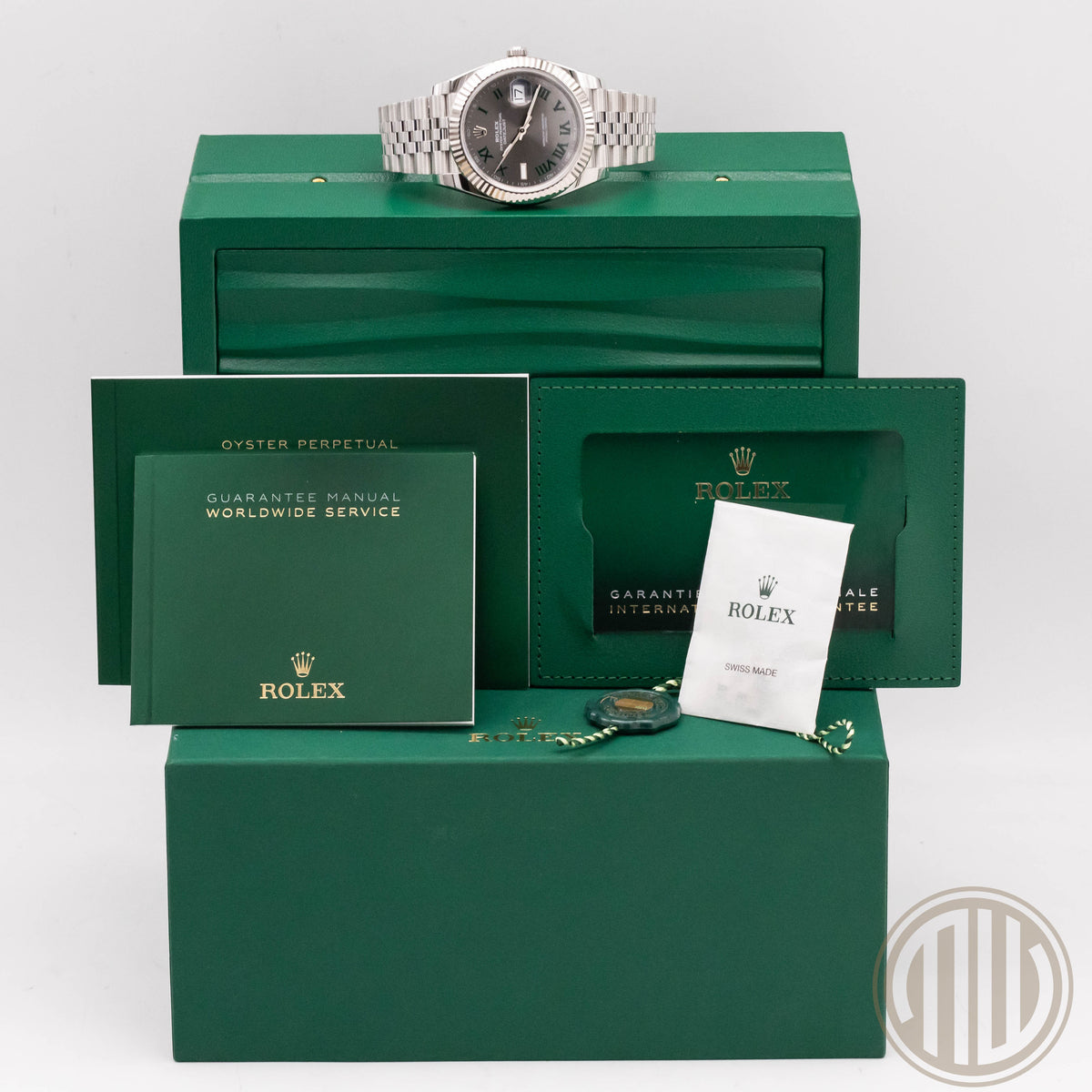 Rolex Datejust 41 | Wimbledon | Jubilee | Orig.Invoice | Box and Papers | 2025