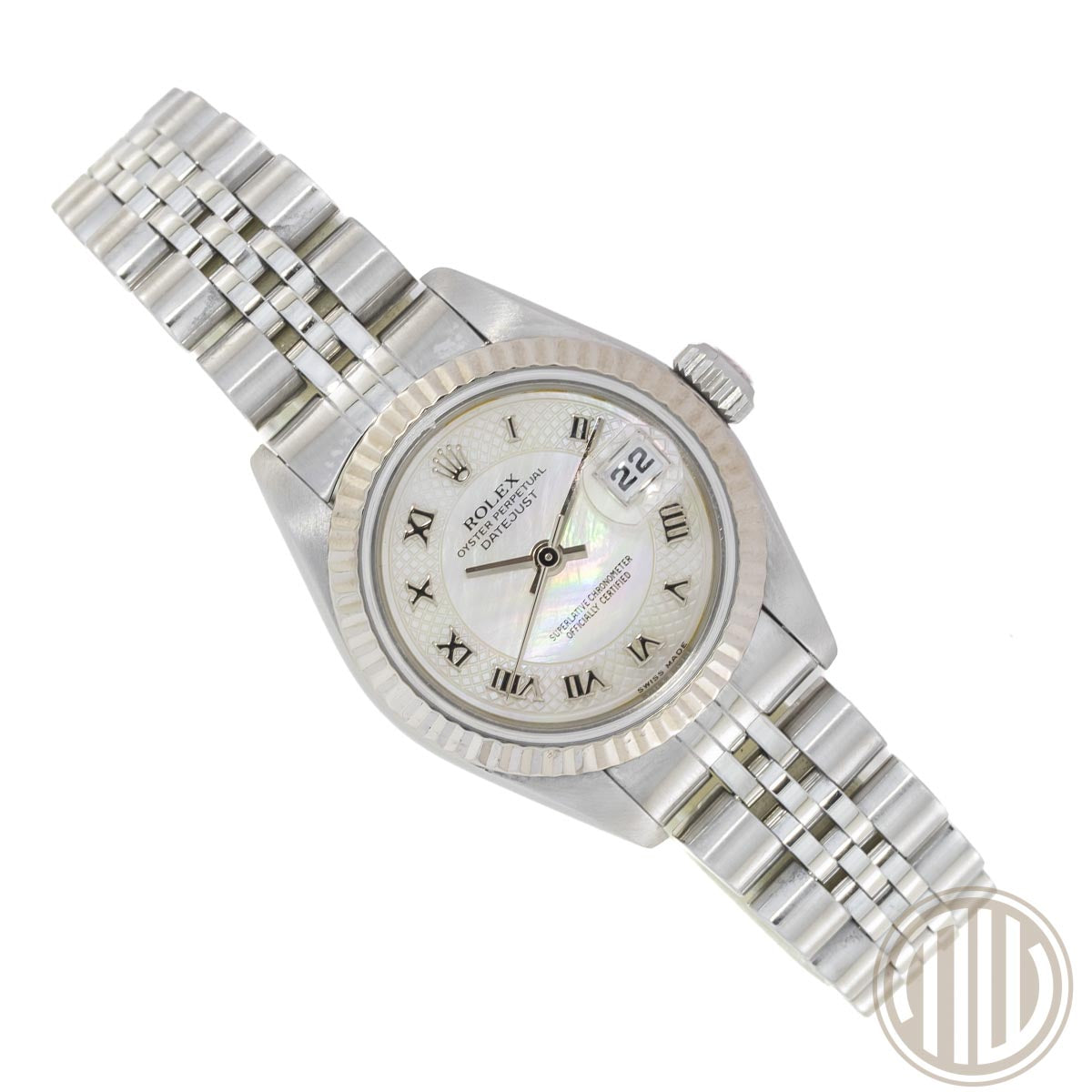 Rolex Lady-Datejust esfera de nácar | Acero de ostras | Jubileo | Caja y Papeles | 79174