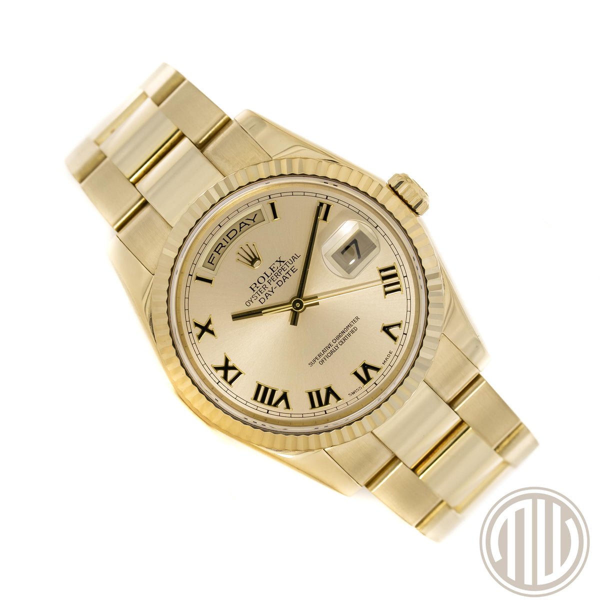 Rolex Day-Date 36 18Karat | Gold | Box & Papers | 2003 | 118208