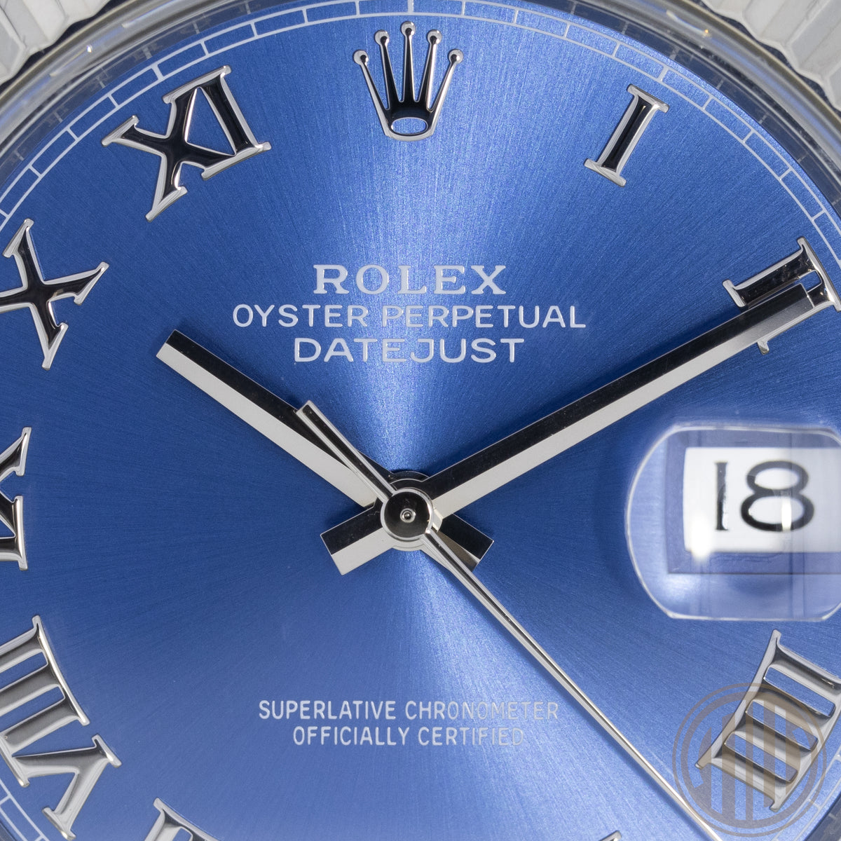 Rolex Datejust 41 Blue Roman Dial | Jubilee | Box and Papers | 2018 | Ref: 126334