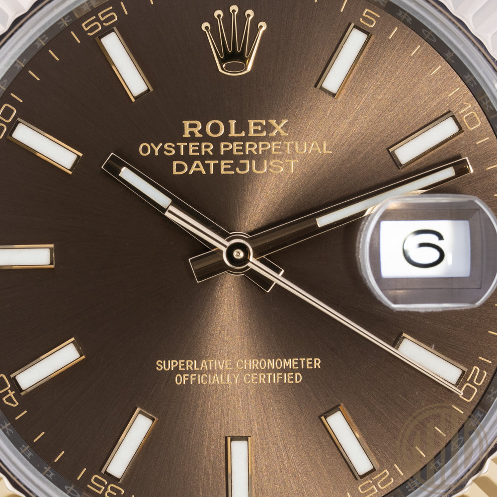 Rolex Datejust 41 Steel-Everose | Chocolate Dial | Box and Papers | 2017 | 126331