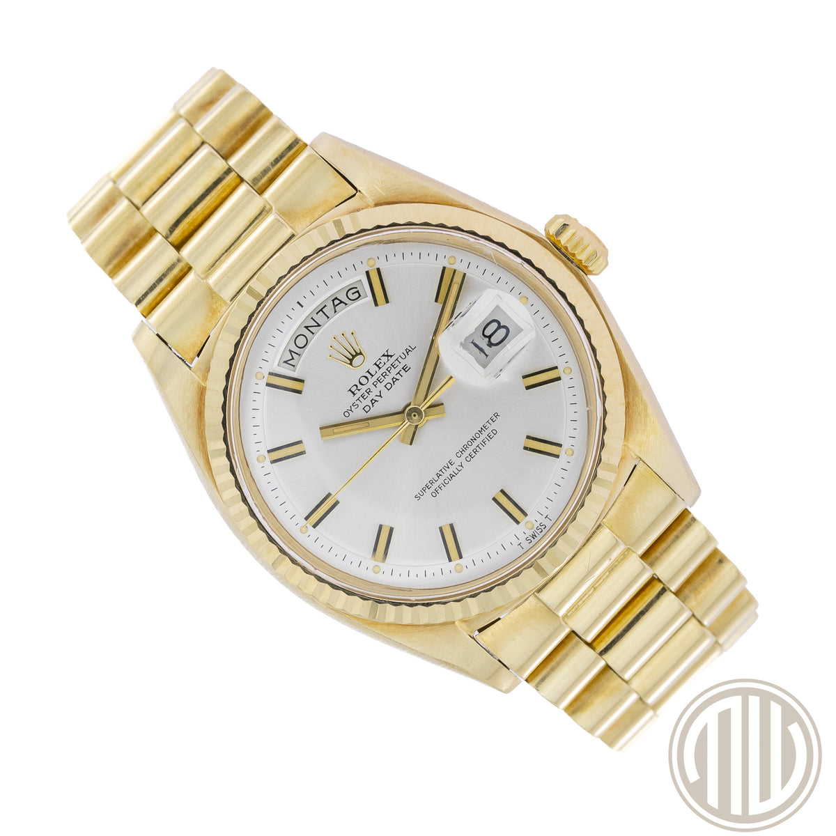 Rolex Day-Date 36 Lc100 Unpolished | Wide Boy | Double Punched Papers | 18kt-Gold