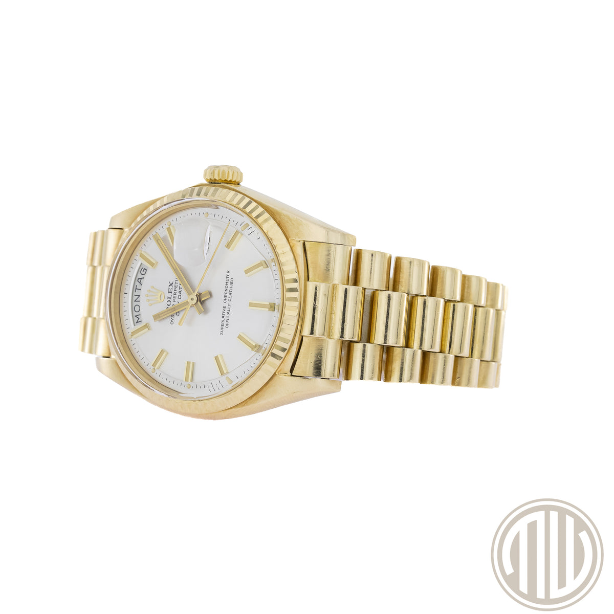 Rolex Day-Date 36 Lc100 Unpolished | Wide Boy | Double Punched Papers | 18kt-Gold