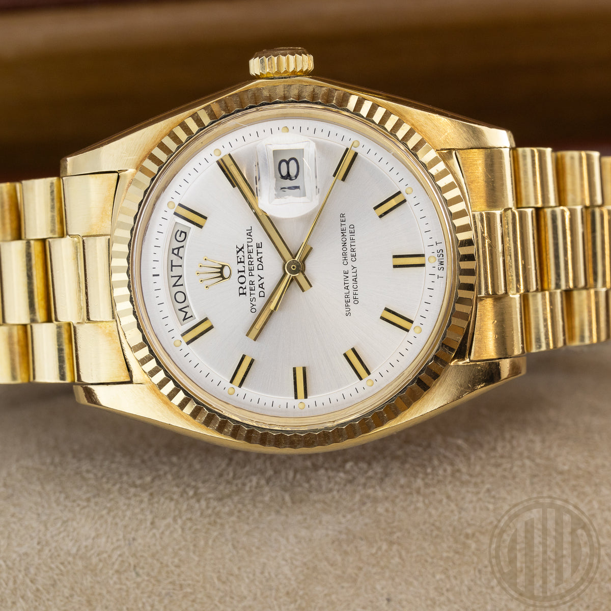 Rolex Day-Date 36 Lc100 Unpolished | Wide Boy | Double Punched Papers | 18kt-Gold