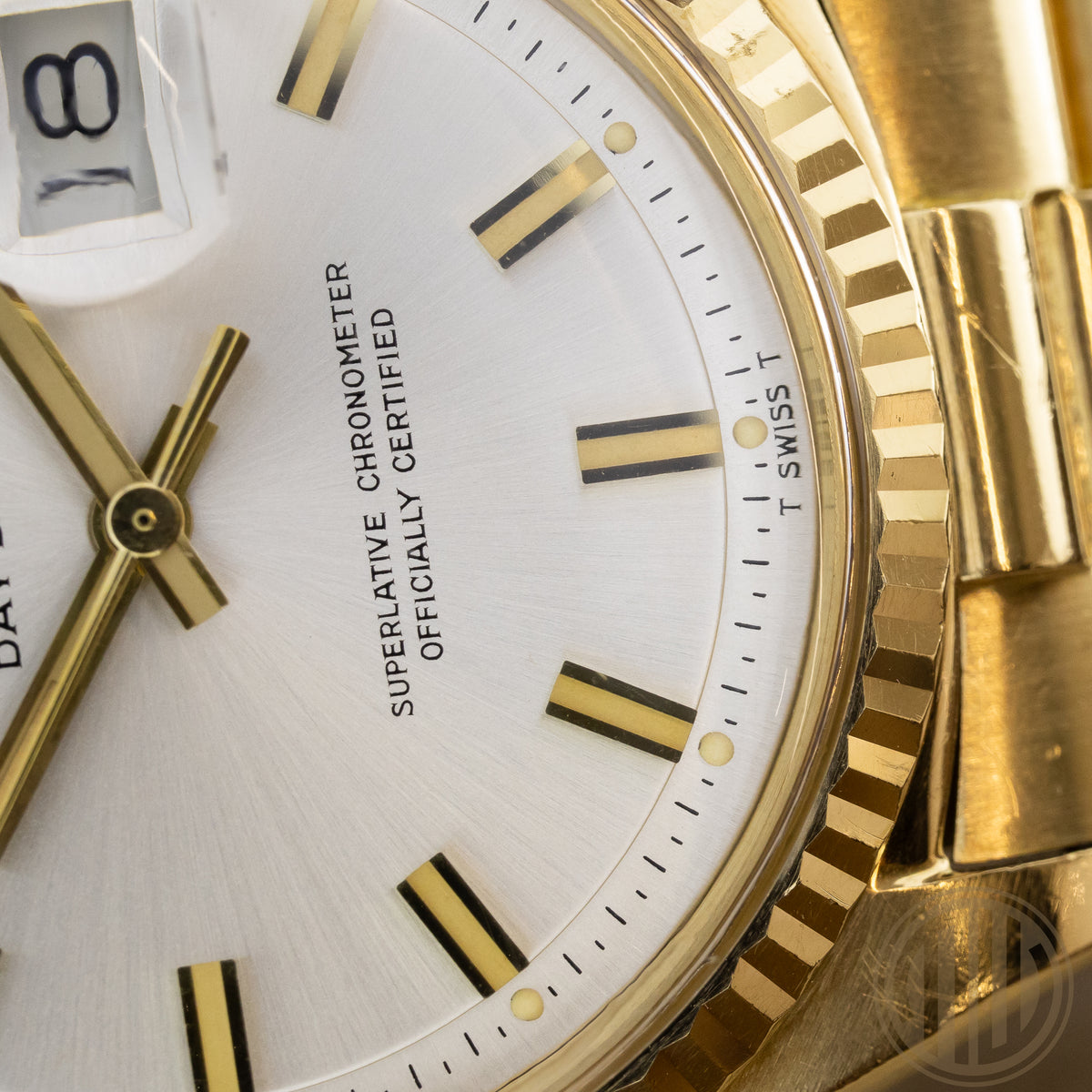 Rolex Day-Date 36 Lc100 Unpolished | Wide Boy | Double Punched Papers | 18kt-Gold