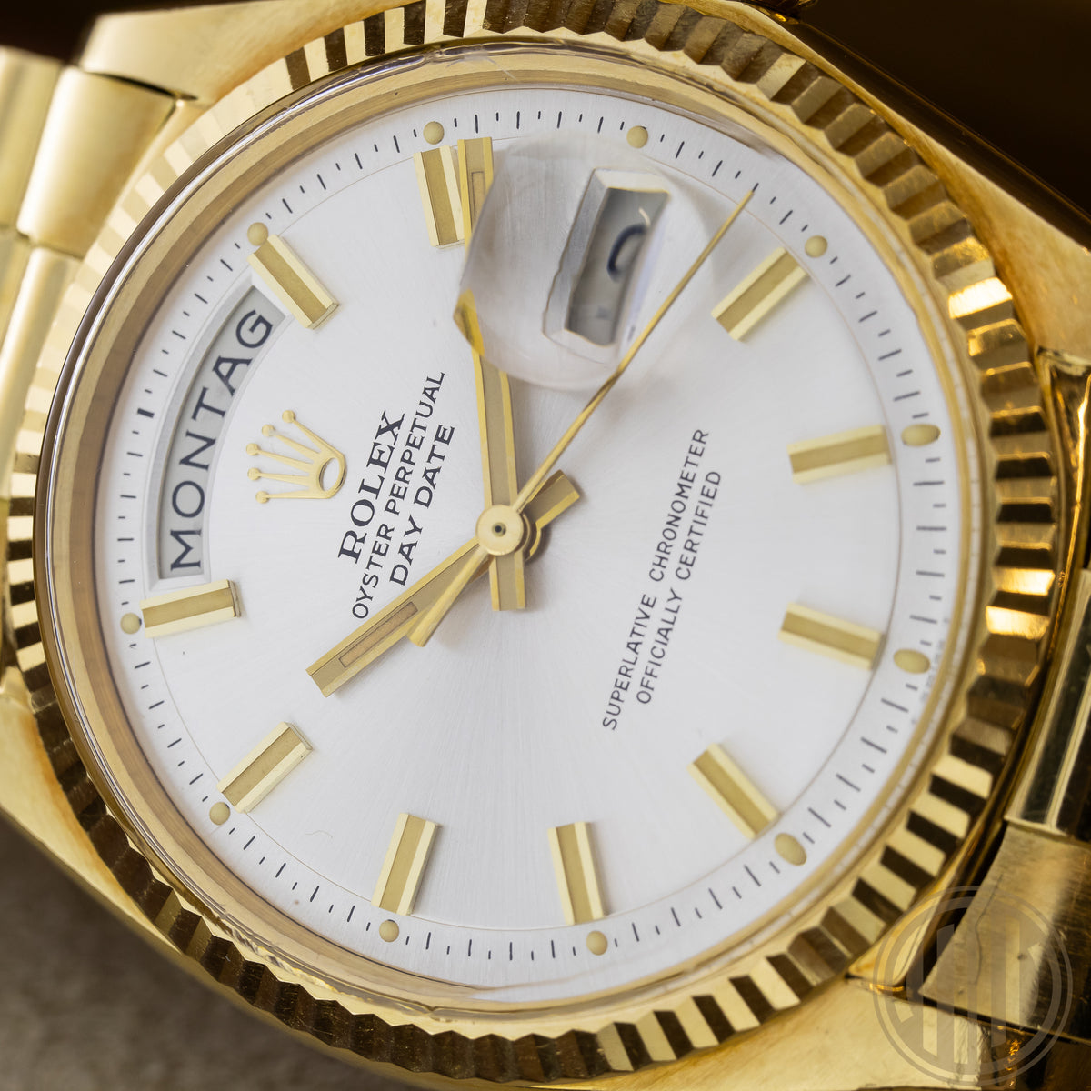 Rolex Day-Date 36 Lc100 Unpolished | Wide Boy | Double Punched Papers | 18kt-Gold