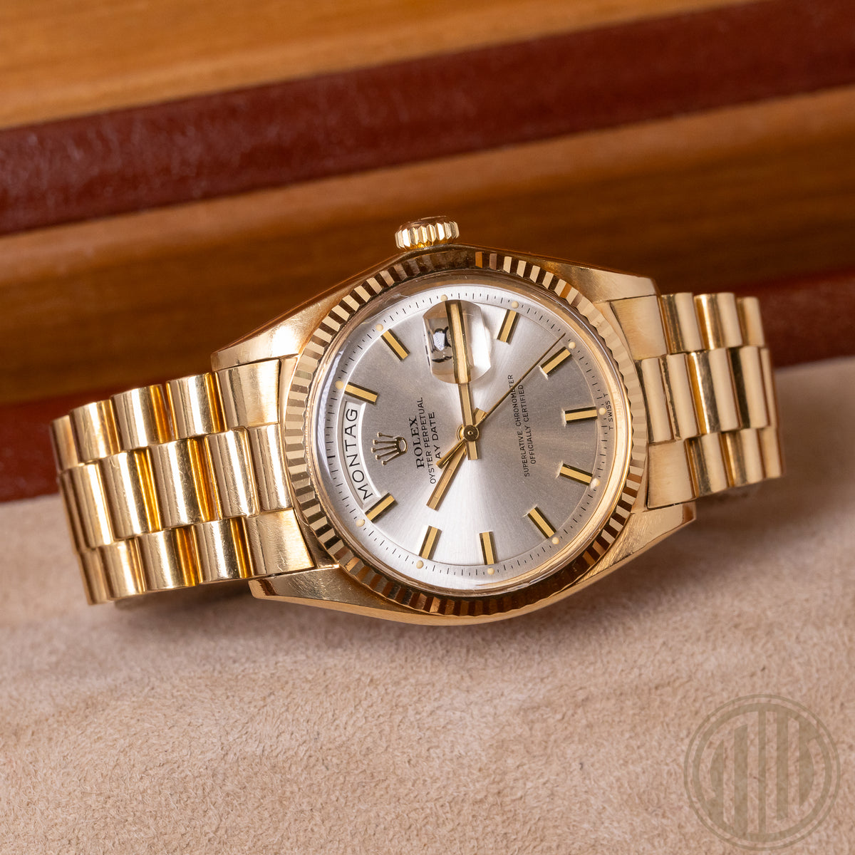 Rolex Day-Date 36 Lc100 Unpolished | Wide Boy | Double Punched Papers | 18kt-Gold