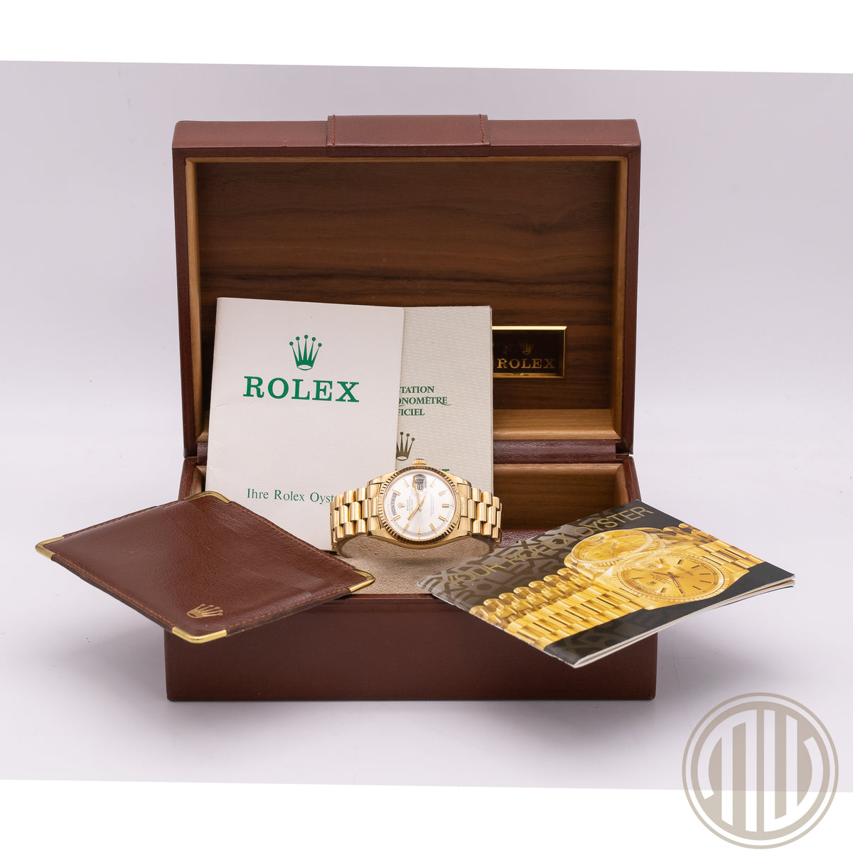 Rolex Day-Date 36 Lc100 Unpolished | Wide Boy | Double Punched Papers | 18kt-Gold