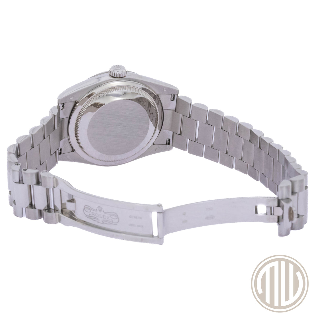 Rolex Day-Date 36 18kt Whitegold | Blue Dial | Lc100 | Box and Papers | 2009