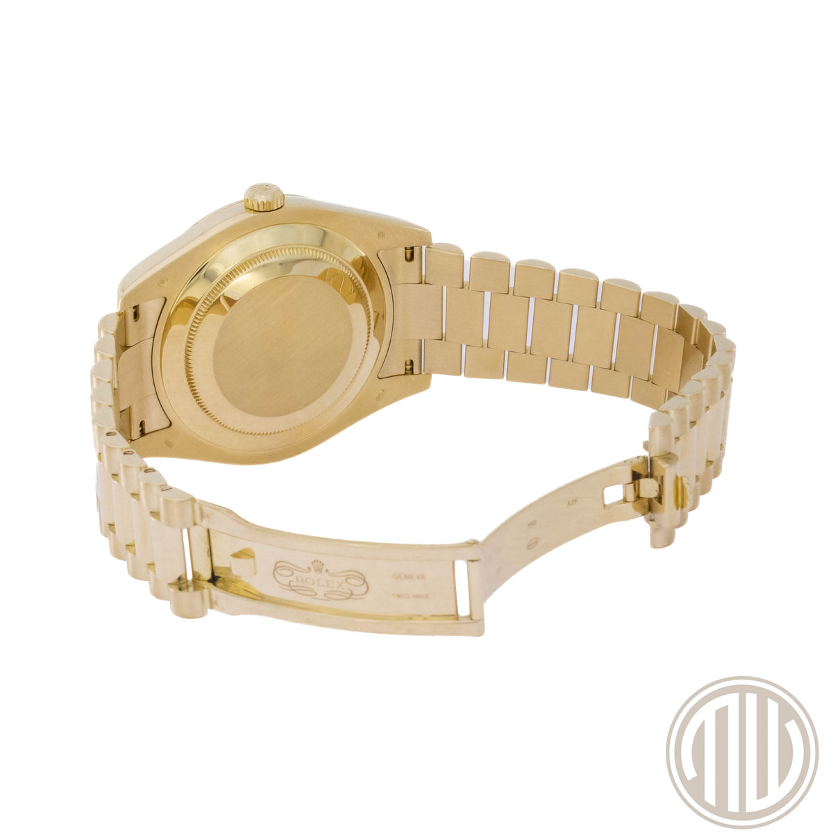 Rolex Day-Date II Black Dial | 18kt Yellowgold | Lc100 | Box and Papers | 2011