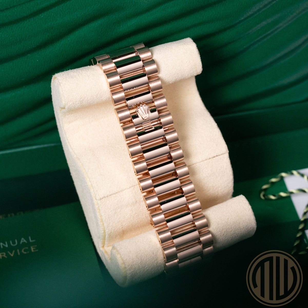 Rolex Day-Date Olive Dial | Lc100 | New | Unworn | Box and Papers | 2019