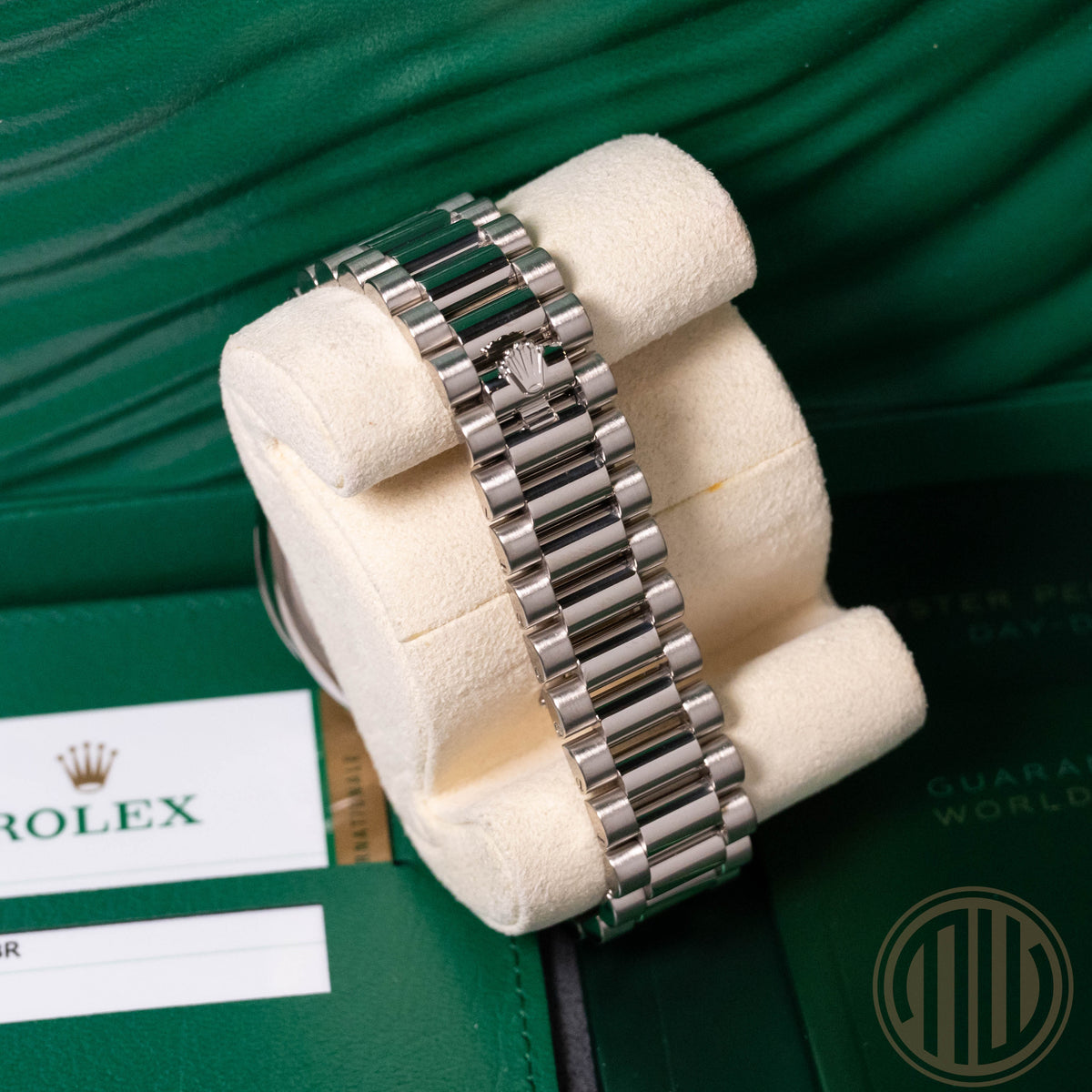 Rolex Day-Date Blue Ombre Diamond Dial | Orig.Bill | Lc100 | Box and Papers