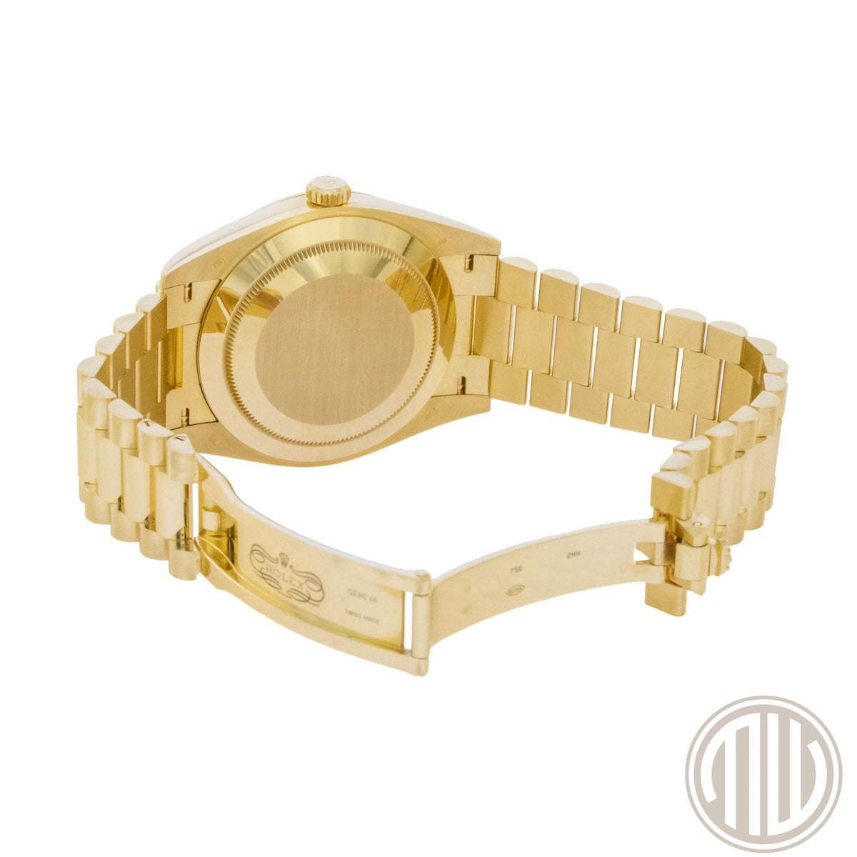 Rolex Day-Date Black Dial | 18kt Yellowgold | Orig.Invoice | Box and Papers