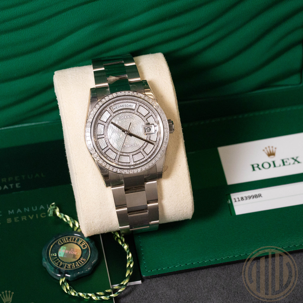 Rolex Day-Date New | Full-Sticker | Lc100 | Box and Papers | 2020
