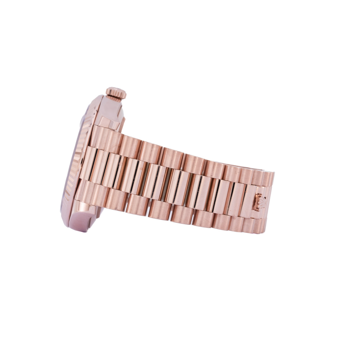 Rolex Day-Date 40 oro rosa | Esfera oliva | Caja y Papeles | 2020 | 228235