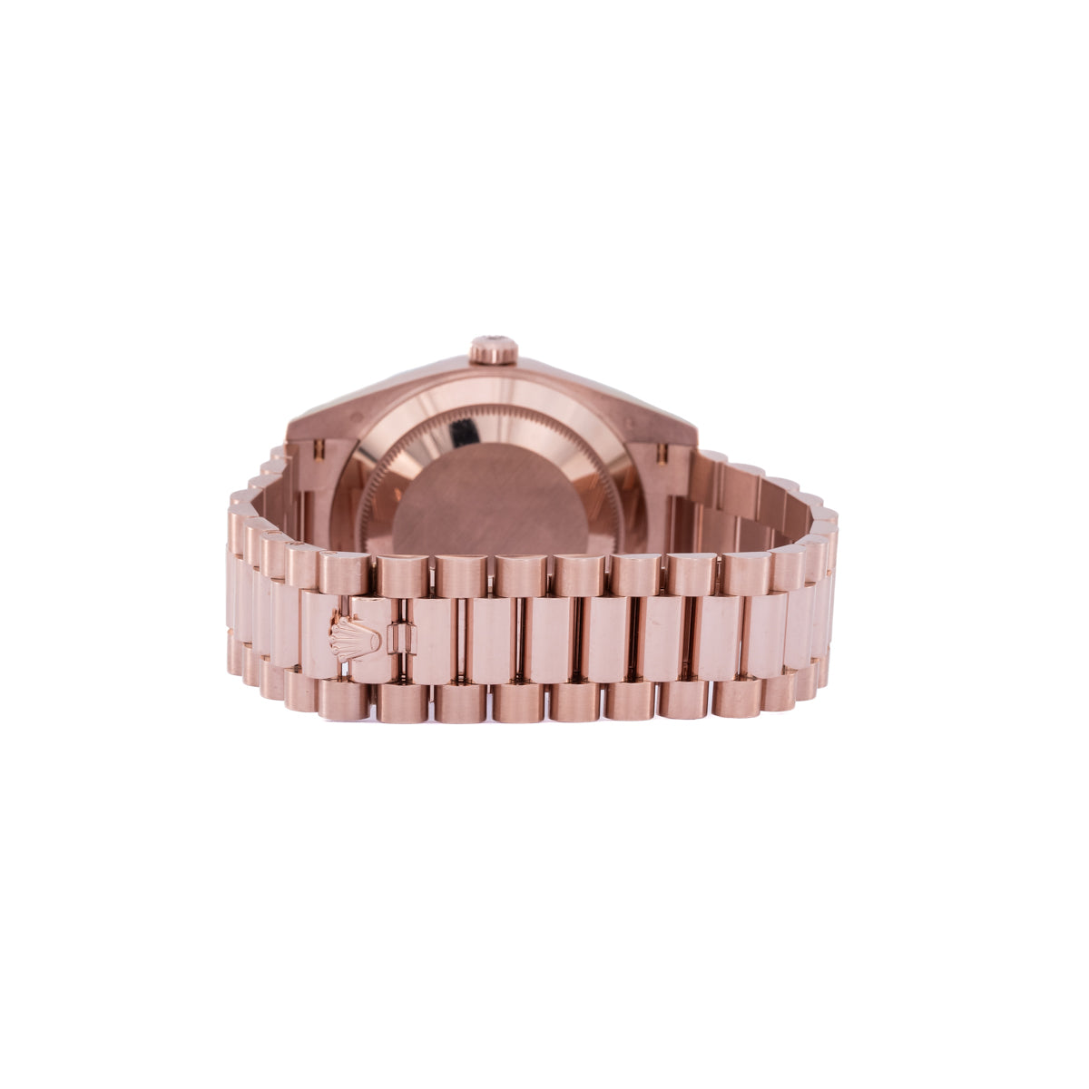 Rolex Day-Date 40 oro rosa | Esfera oliva | Caja y Papeles | 2020 | 228235