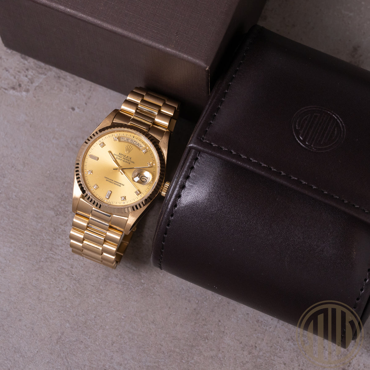 Rolex Day-Date 36 Diamond Dial | 18kt Yellowgold | Year: 1985 | 18038