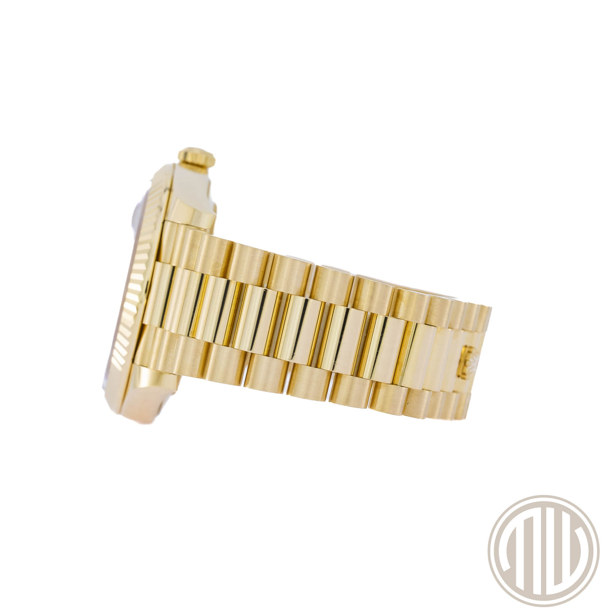 Rolex Day-Date 40 Onyx Baguette Dial | 18kt Yellowgold | Box and Papers | 2023