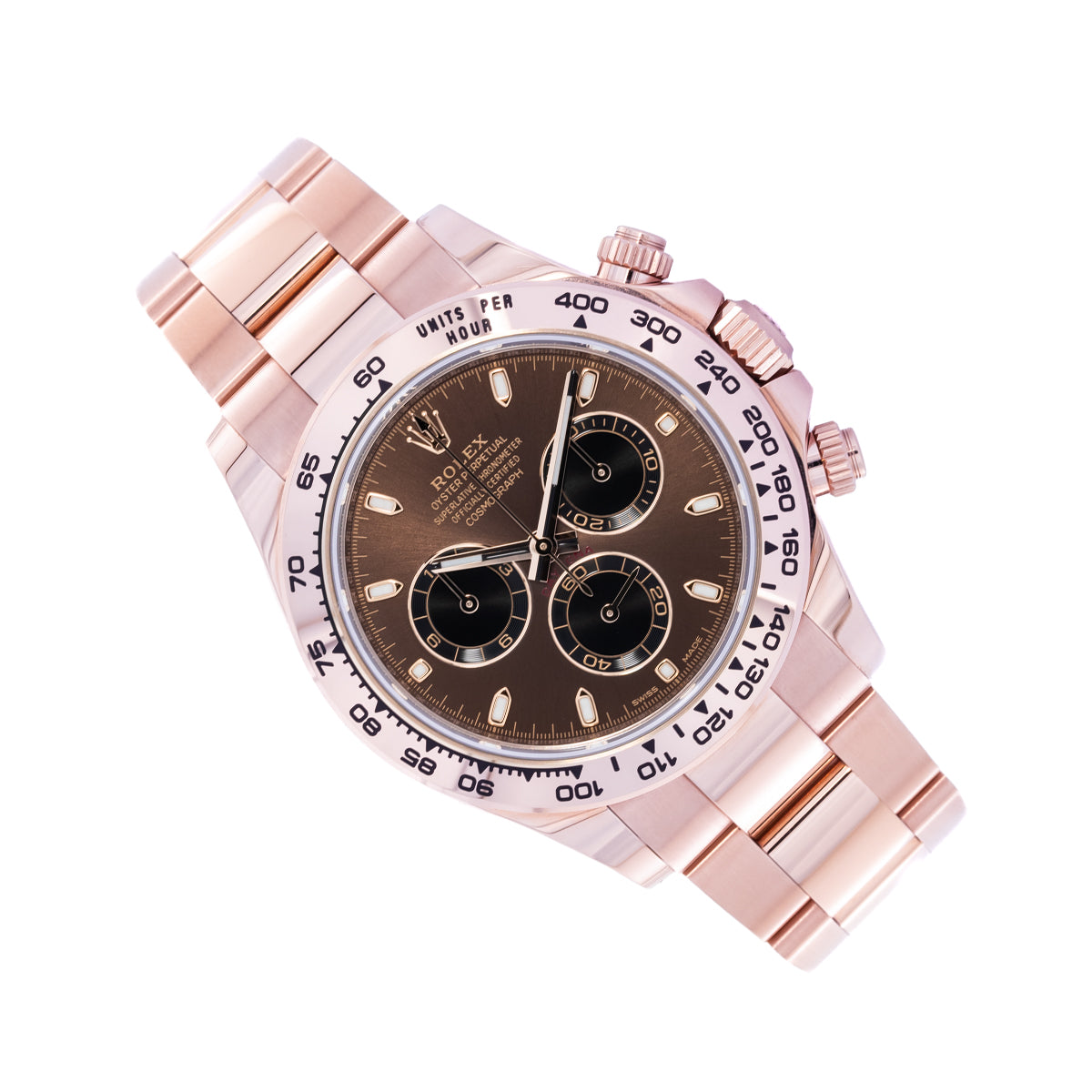 Rolex Daytona | 18K rose gold | Chocolate Dial | Box and Papers | 2021 | 116505