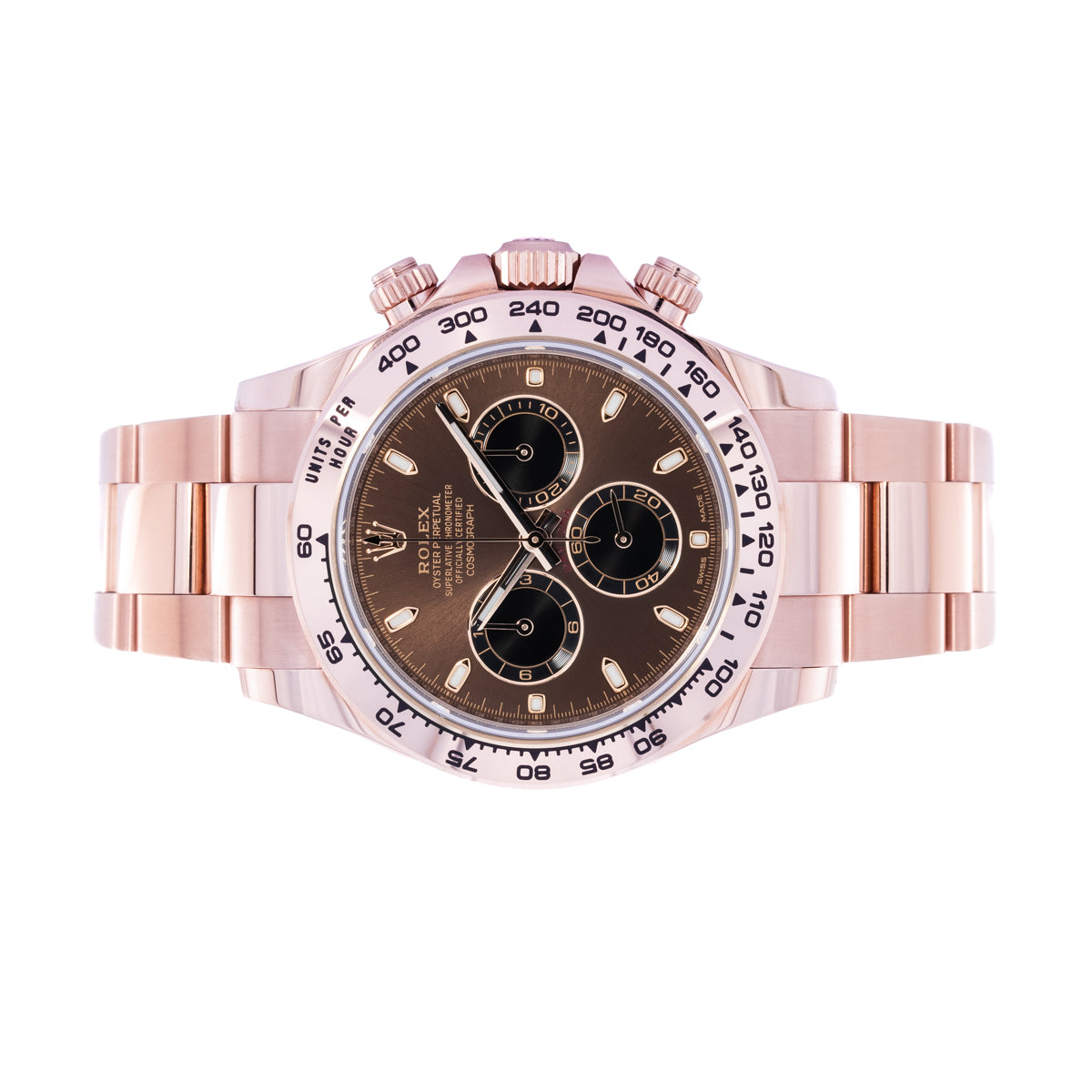 Rolex Daytona | Oro rosa de 18 quilates | Esfera de chocolate | Caja y Papeles | 2021 | 116505