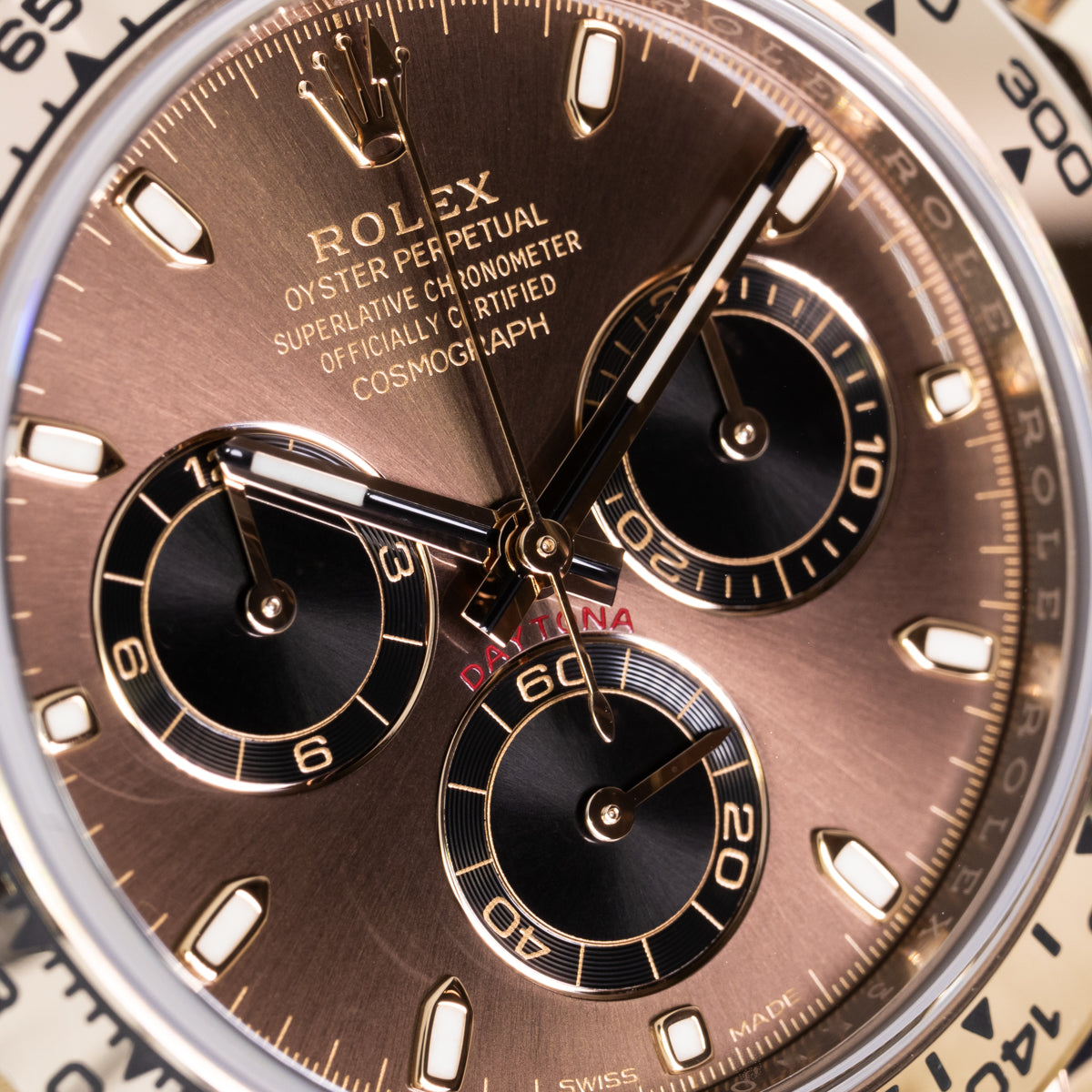 Rolex Daytona | 18K rose gold | Chocolate Dial | Box and Papers | 2021 | 116505