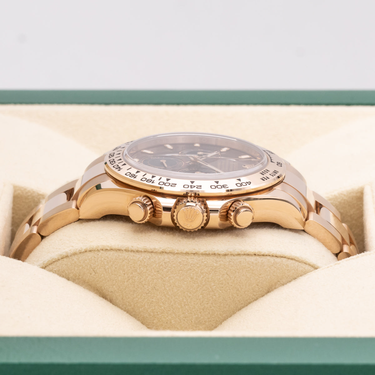 Rolex Daytona | Oro rosa de 18 quilates | Esfera de chocolate | Caja y Papeles | 2021 | 116505