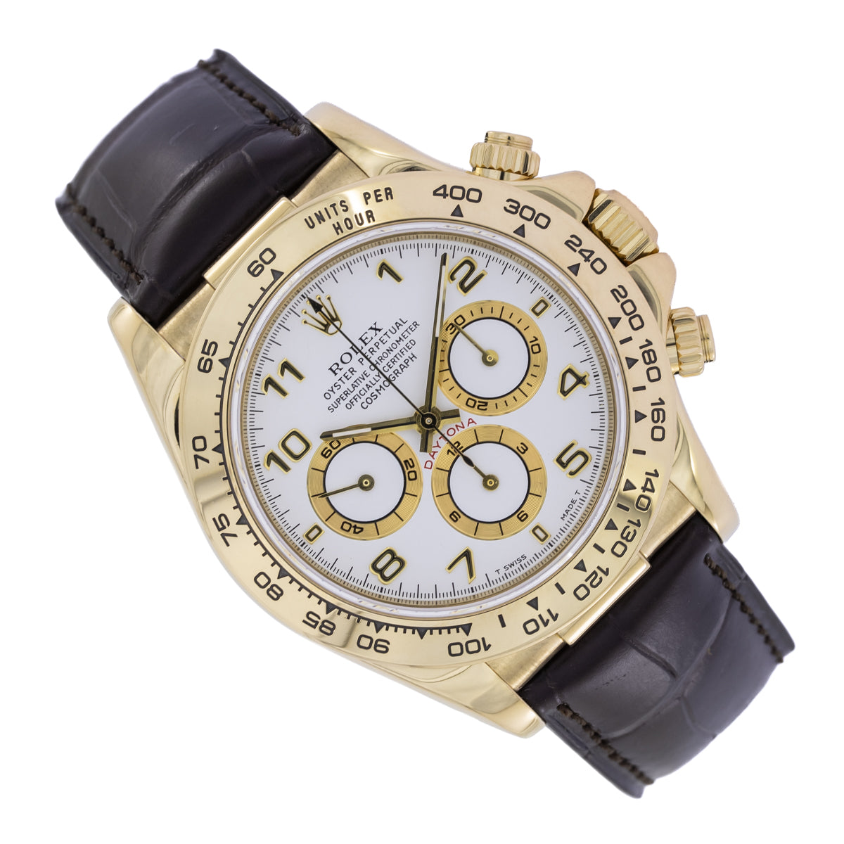 Rolex Daytona Zenith | 18Karat Yellowgold | White Dial | 1996