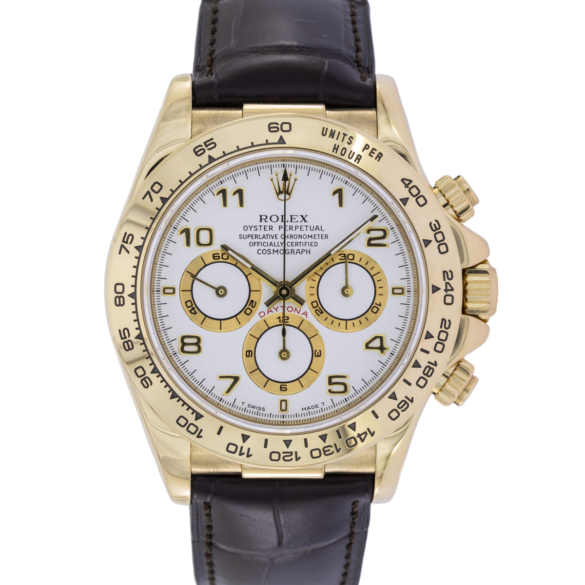 Rolex Daytona Zenith | 18Karat Yellowgold | White Dial | 1996