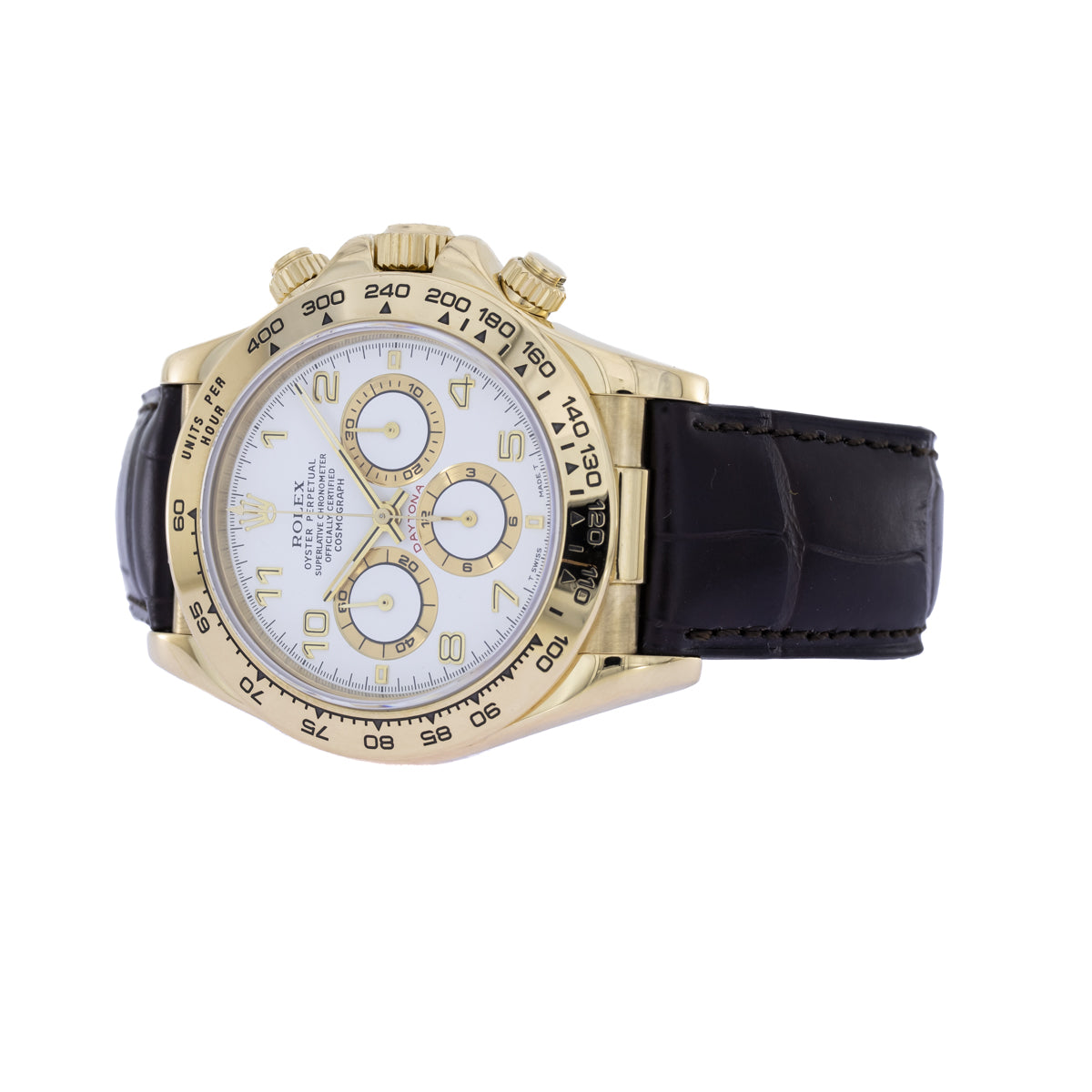 Rolex Daytona Zenith | Oro amarillo de 18 quilates | Esfera blanca | 1996