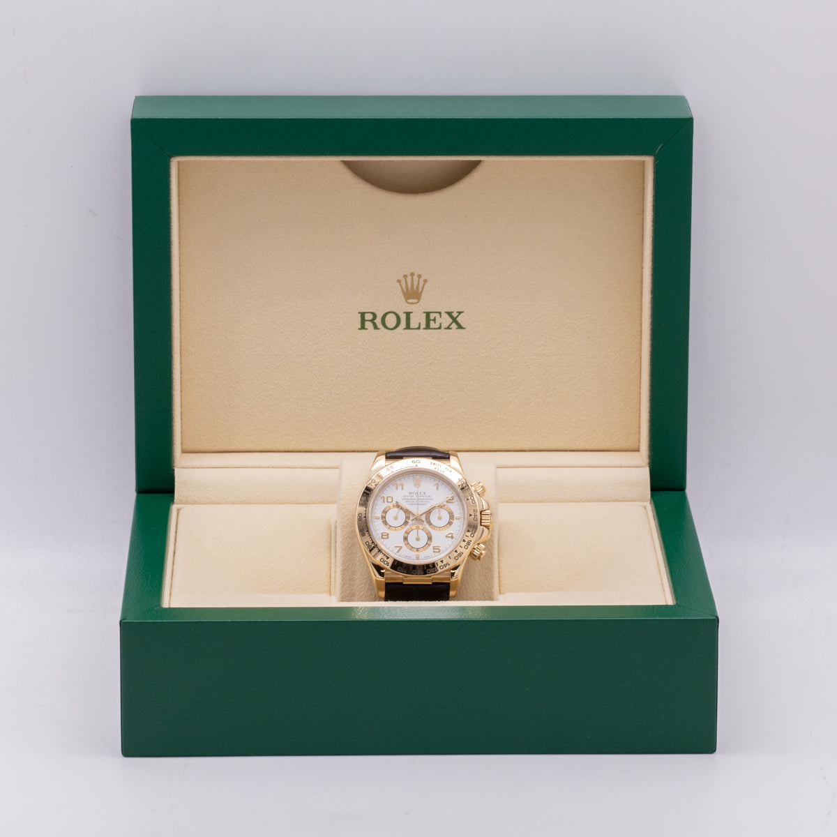 Rolex Daytona Zenith | Oro amarillo de 18 quilates | Esfera blanca | 1996