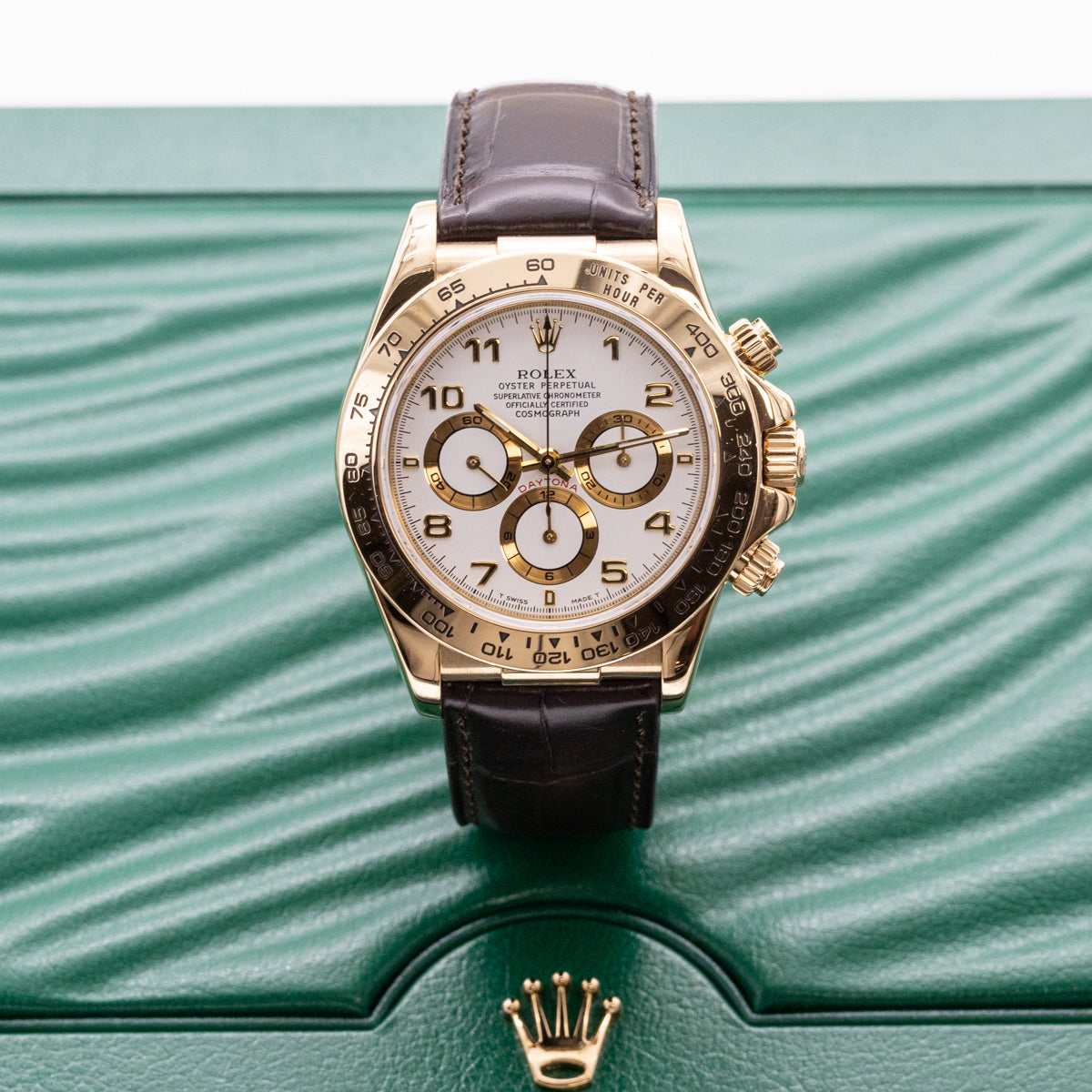 Rolex Daytona Zenith | 18 carat yellow gold | White Dial | 1996