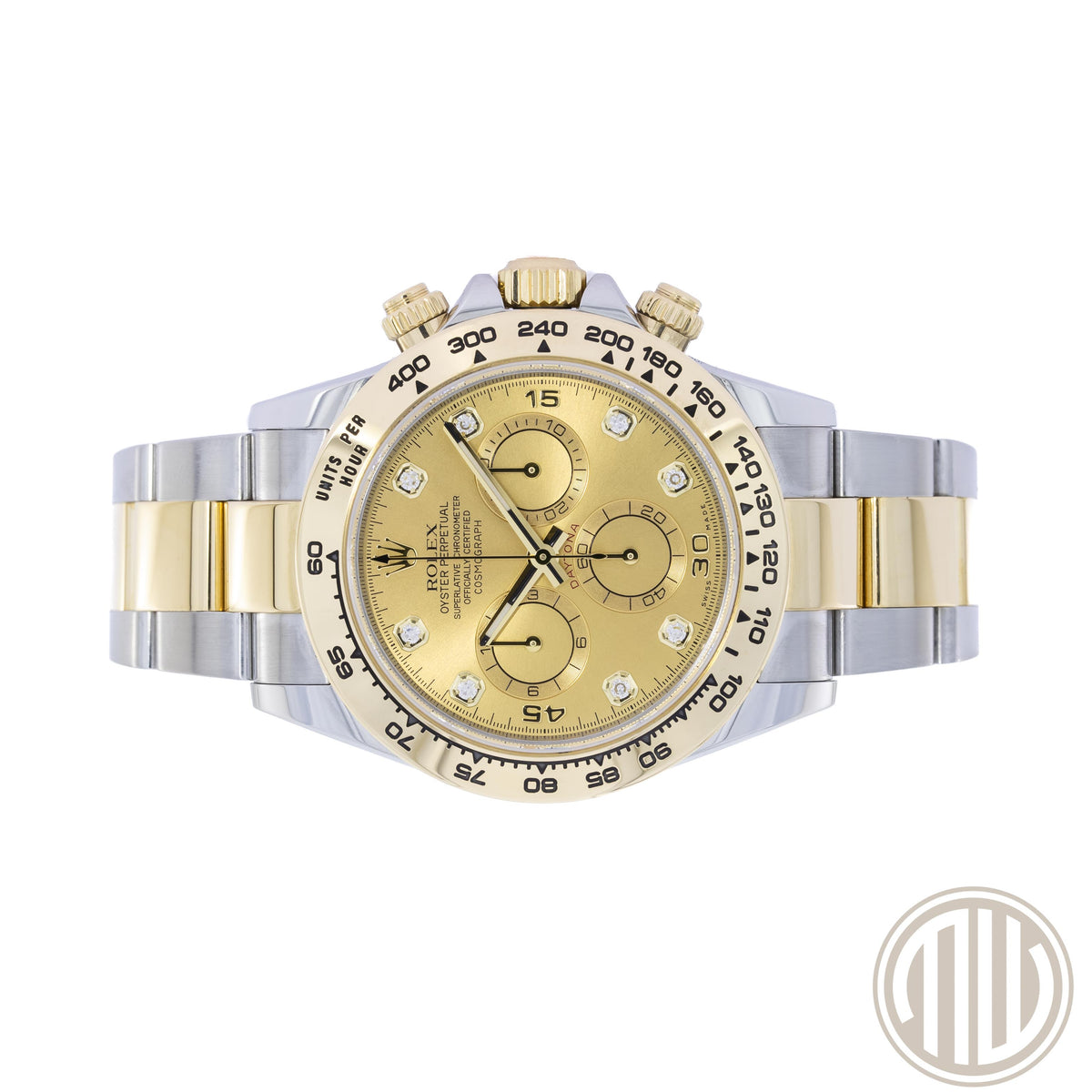 Rolex Daytona Bicolor | Champagner Diamond Dial | Box and Papers | 2019 | 116503