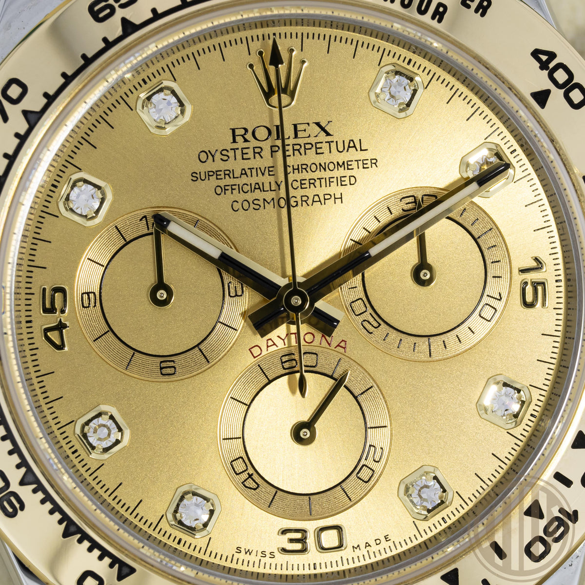 Rolex Daytona Bicolor | Esfera de diamantes champán | Caja y Papeles | 2019 | 116503