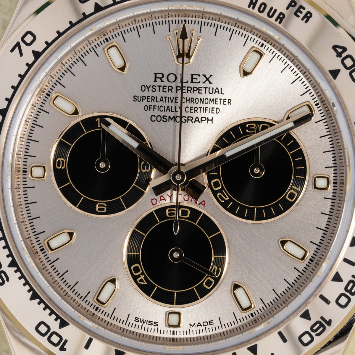 Rolex Daytona Oro rosa de 18 quilates | Esfera de polvo de sol | Conjunto completo | 2023 | 116505