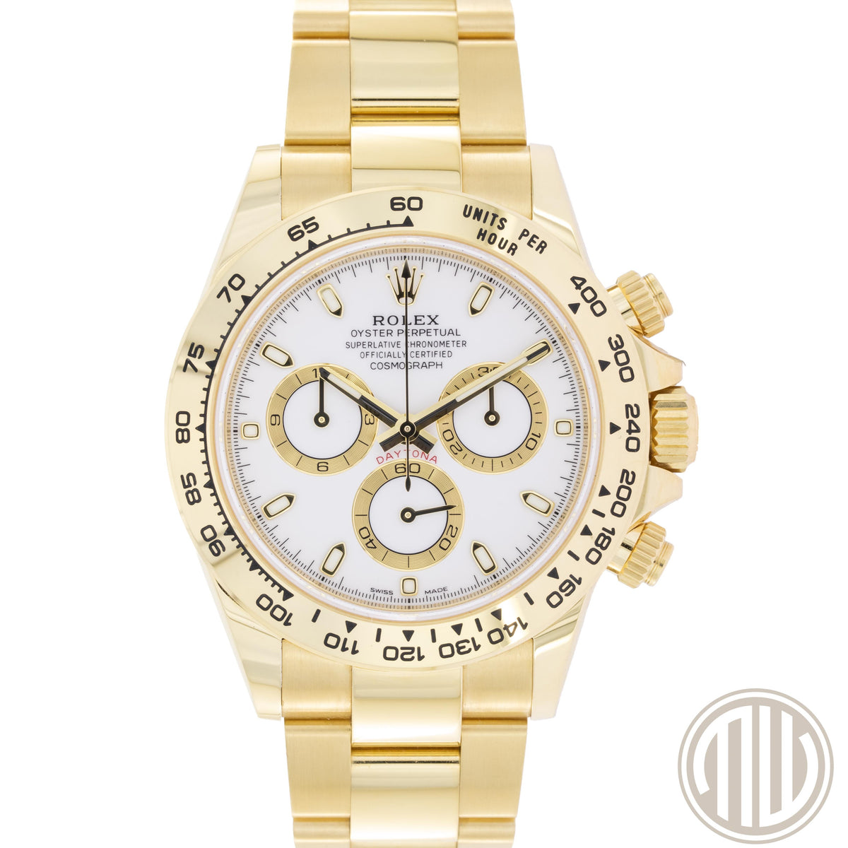 Rolex Daytona Oro amarillo de 18 quilates | Esfera blanca | 116508 | Caja y Papeles | 2022 116508