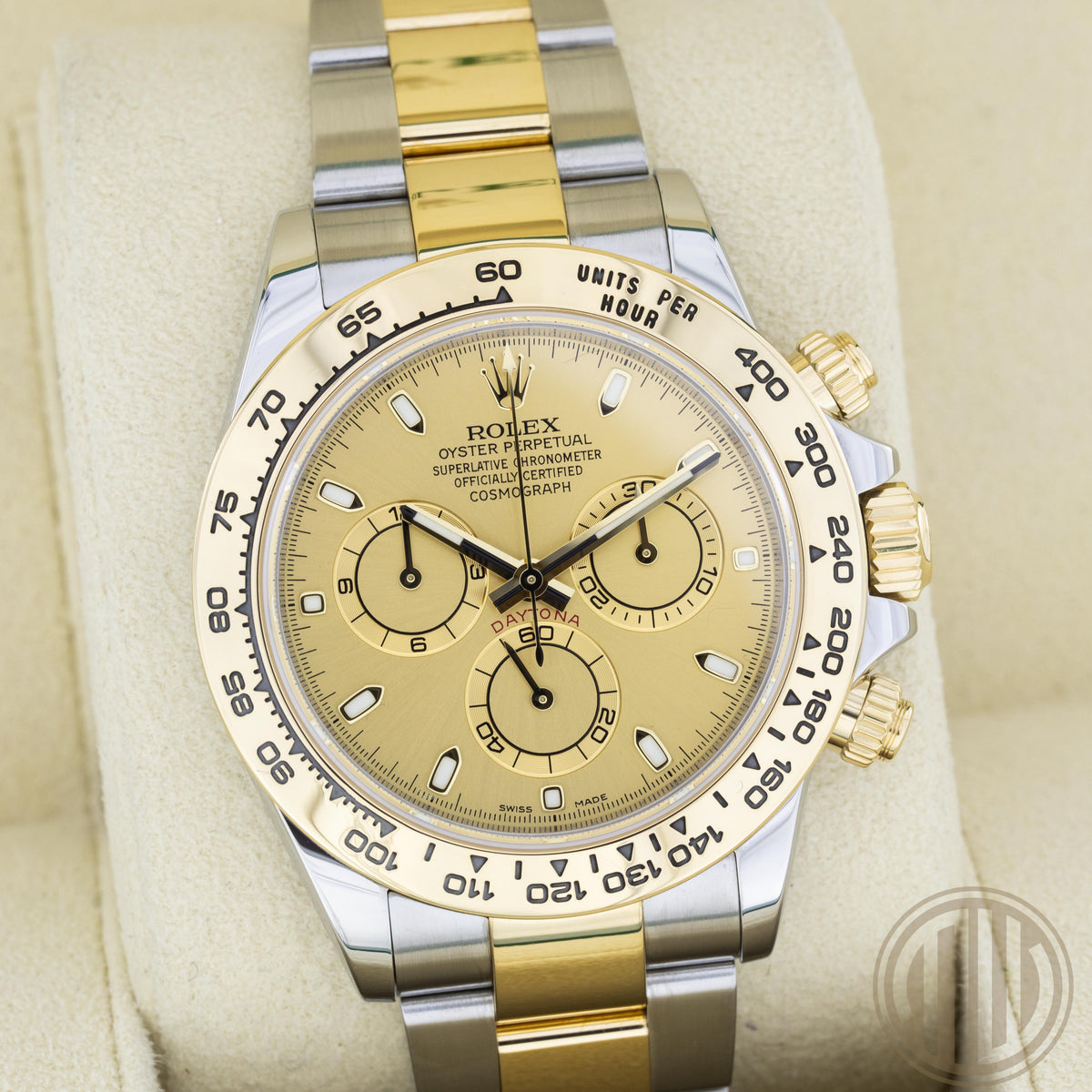 Rolex Daytona Acero/Oro | Esfera champán | Caja y Papeles | 2020 | 116503