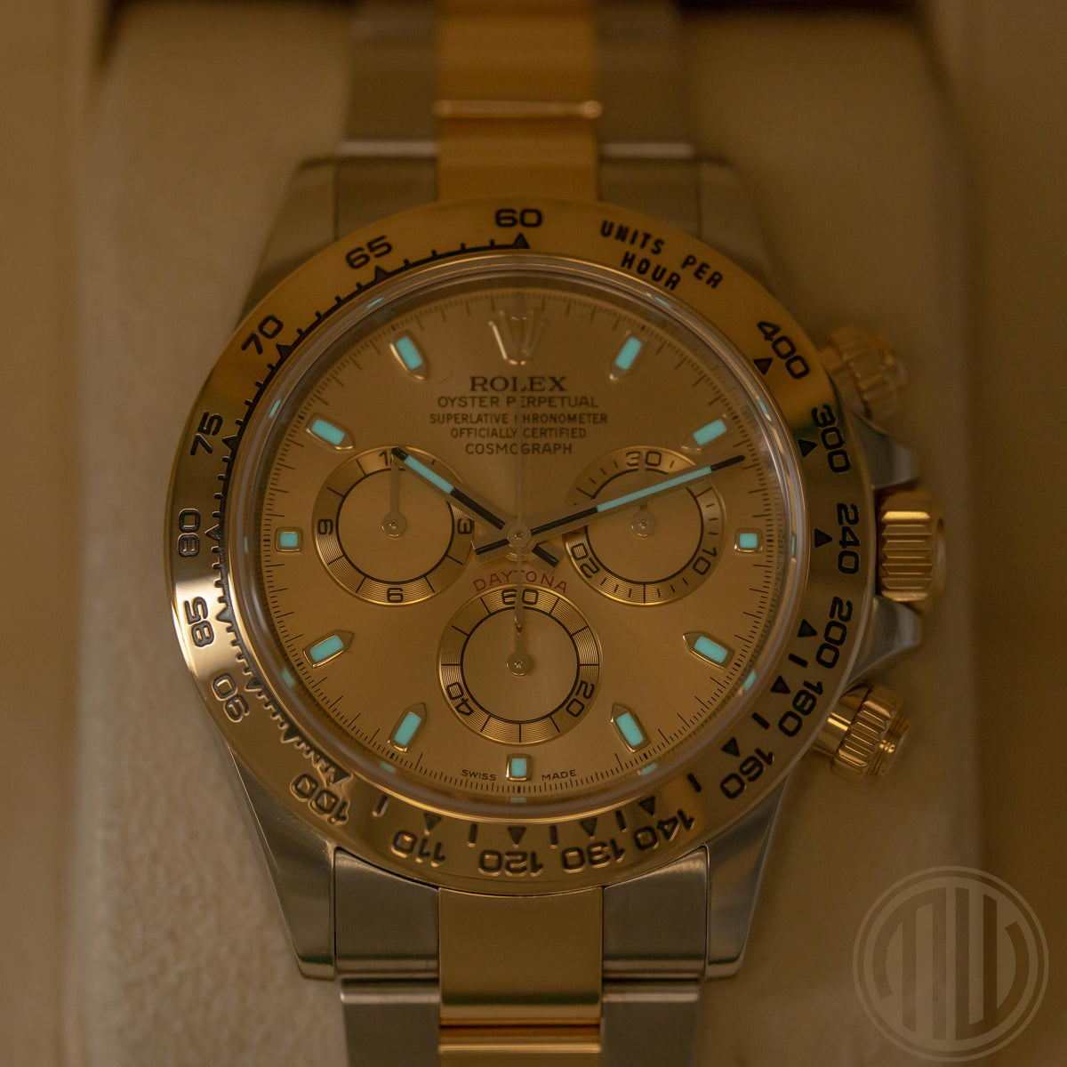 Rolex Daytona Acero/Oro | Esfera champán | Caja y Papeles | 2020 | 116503