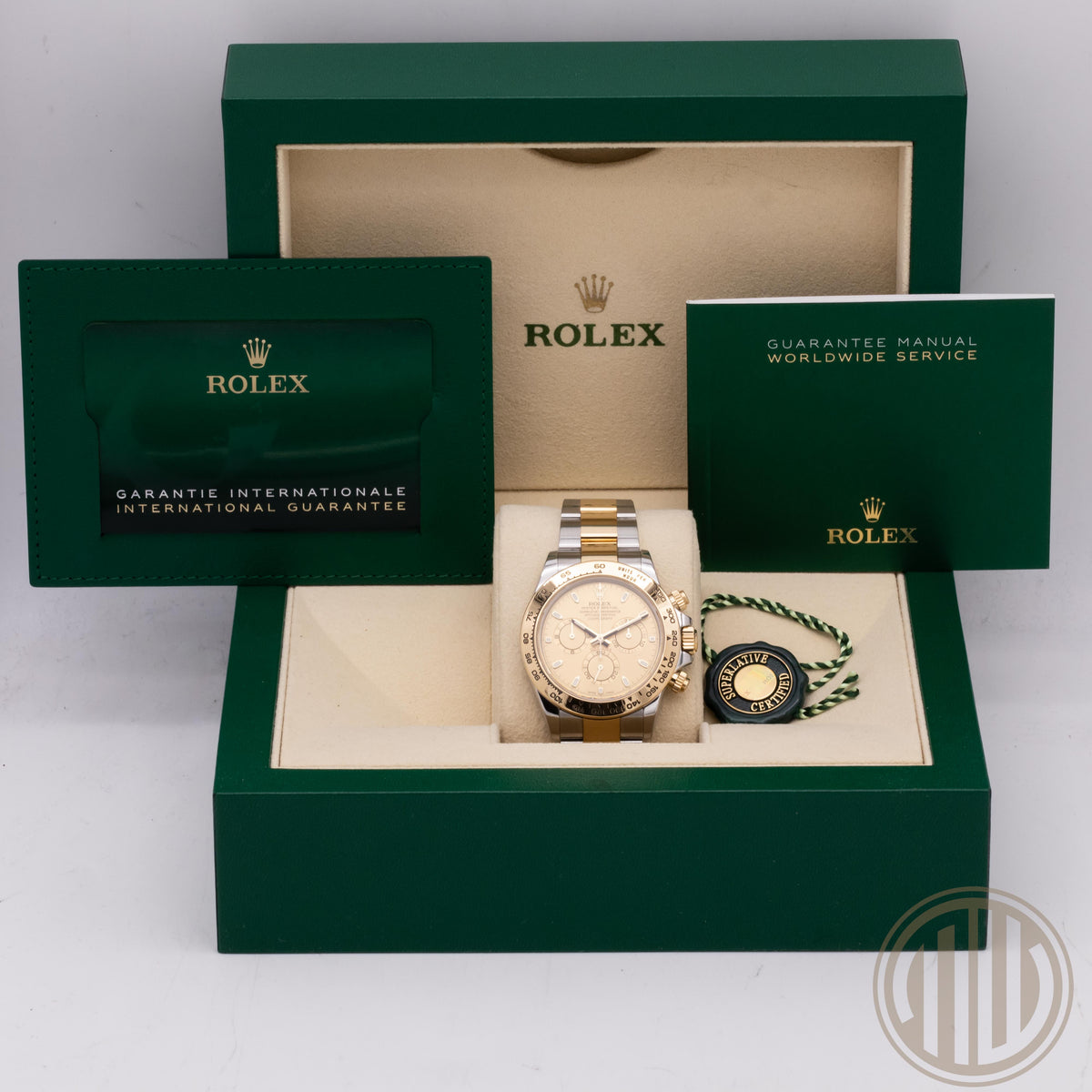 Rolex Daytona Steel/Gold | Champagne Dial | Box and Papers | 2020 | 116503