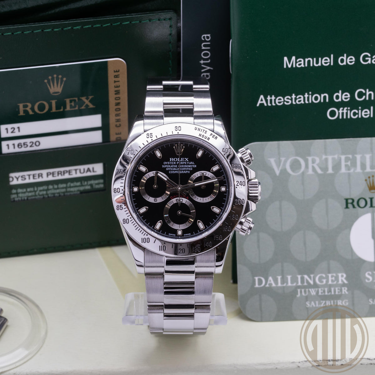 Rolex Daytona Black Dial | Orig. Invioce | Box and Papers | 2013 | 116520