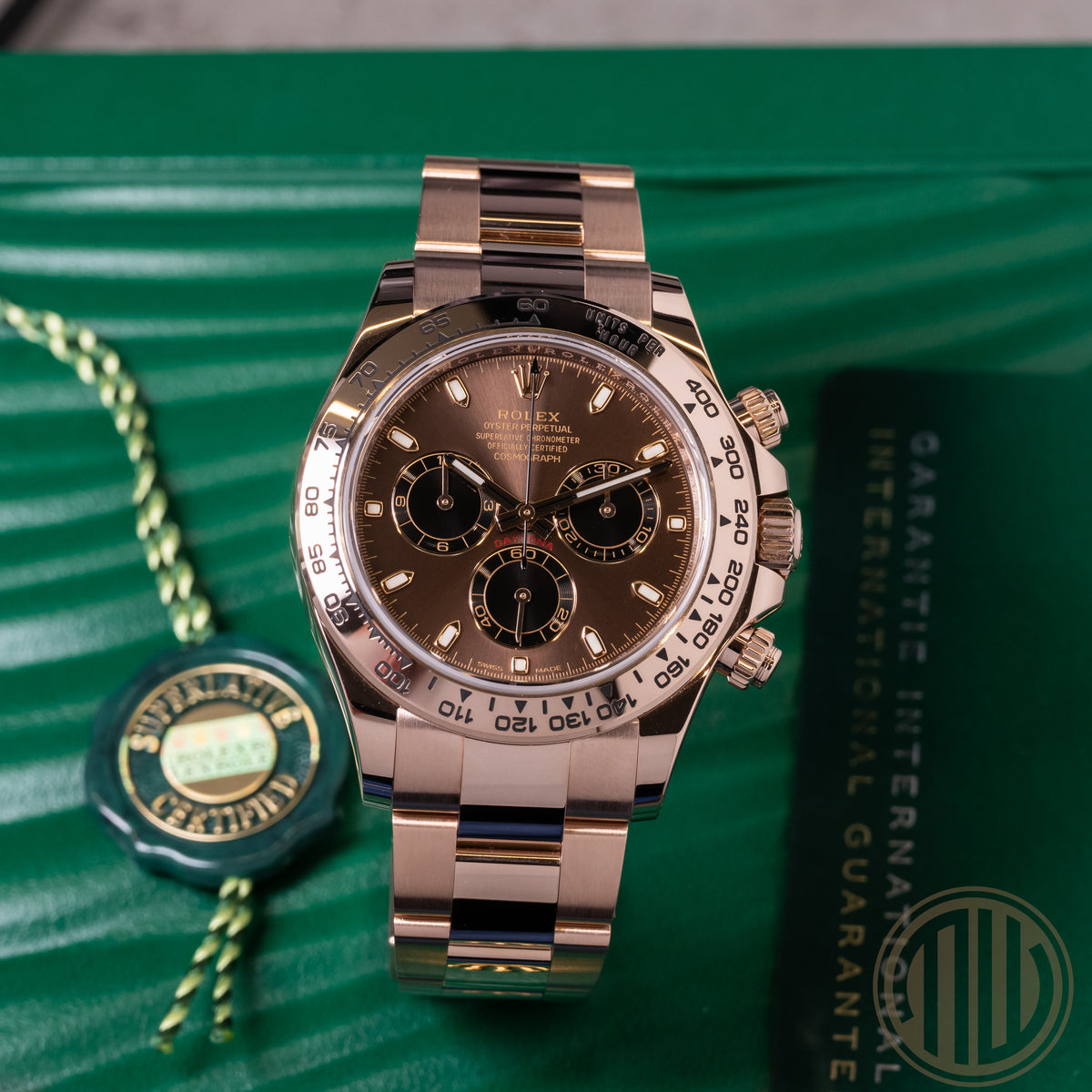 Rolex Daytona 18ct Everose | Chocolate Dial | Box and Papers | 2022 | 116505