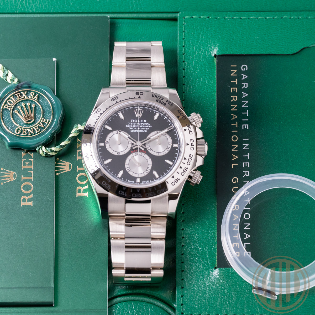 Rolex Daytona750 Whitegold | Black Dial | Box and Papers | 2024 | 126509