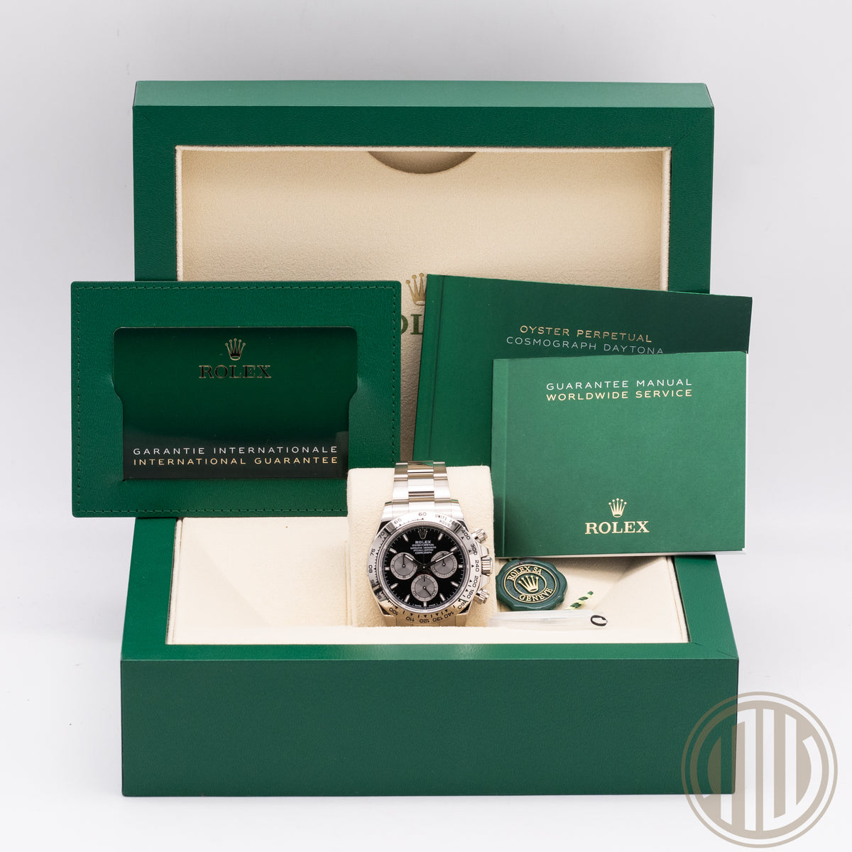 Rolex Daytona750 Whitegold | Black Dial | Box and Papers | 2024 | 126509