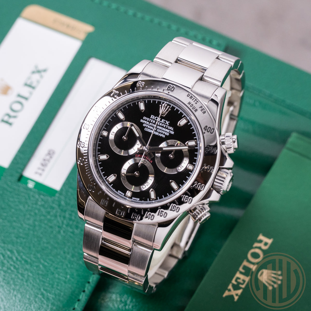 Rolex Daytona APH Dial | Perfect Condition | Chromalight | Box and Papers | 2018 | 116520