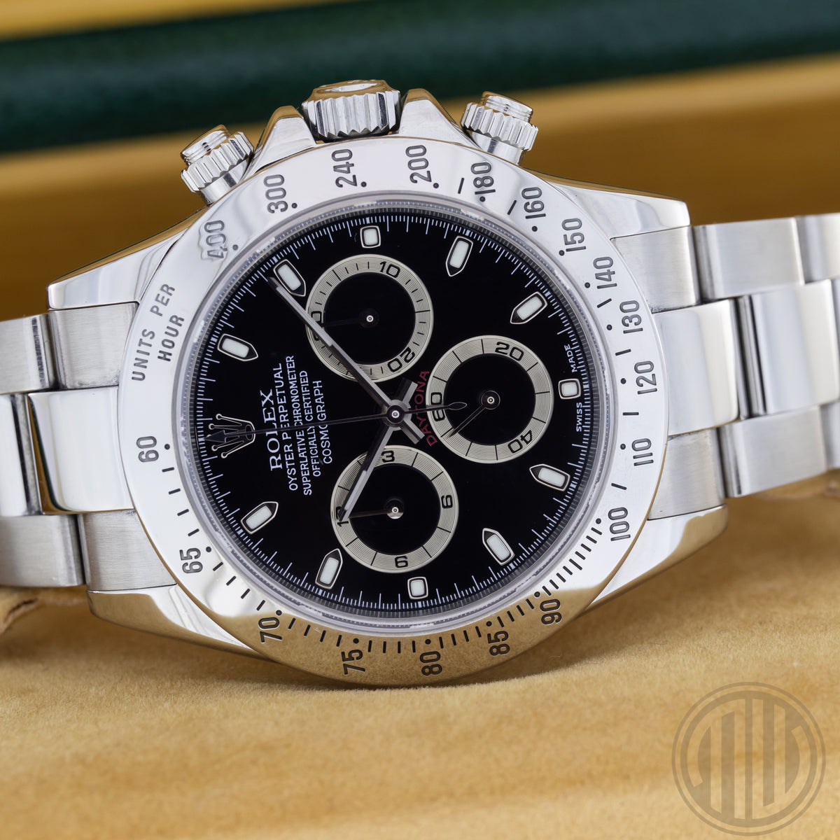 Rolex Daytona | Y-Serie | Black Dial | Perfect Condition | Box and Papers | 2003 | 116520