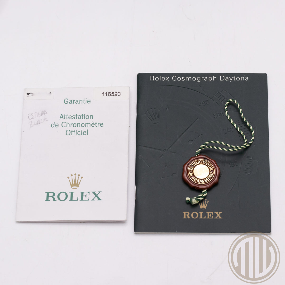 Rolex Daytona | Y-Serie | Black Dial | Perfect Condition | Box and Papers | 2003 | 116520