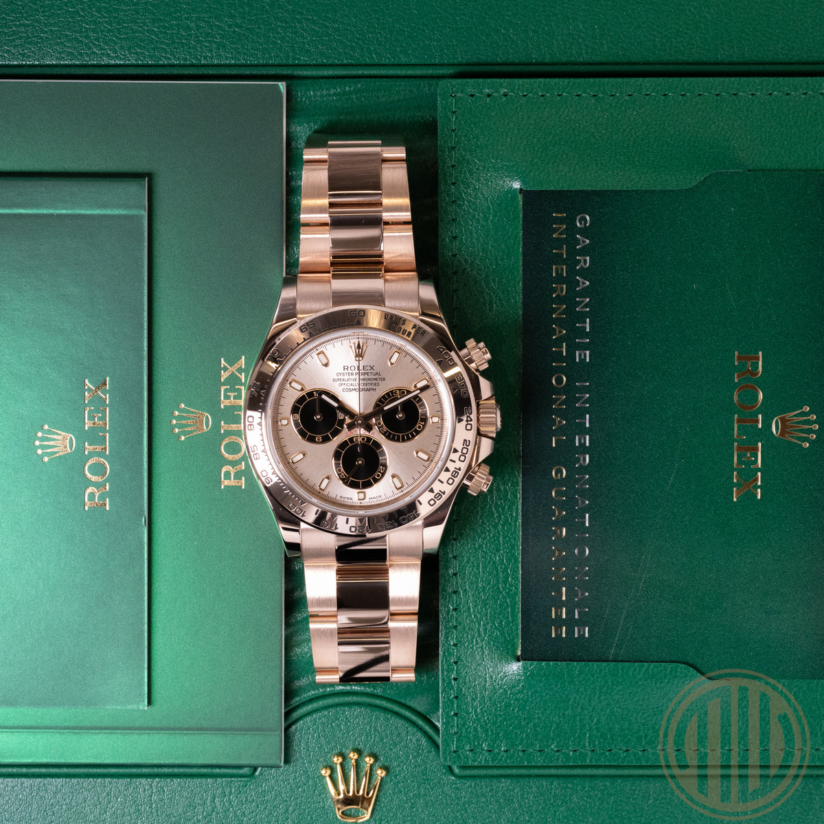 Rolex Daytona 18kt Everose | Sundust Dial | Box and Papers | 2021 | 116505