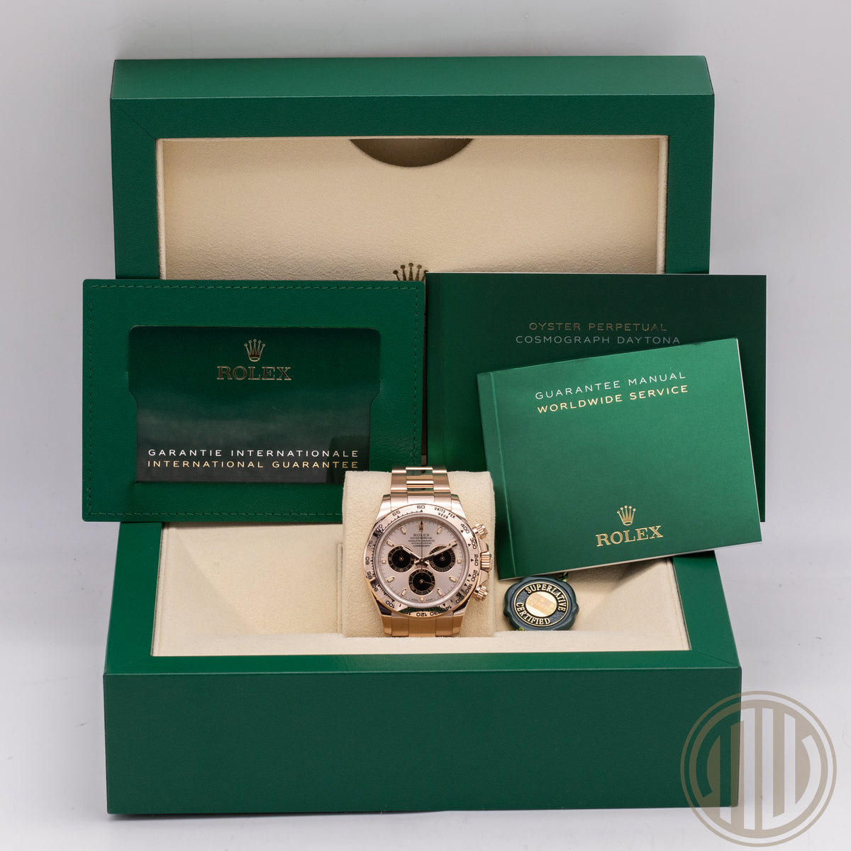 Rolex Daytona 18kt Everose | Sundust Dial | Box and Papers | 2021 | 116505