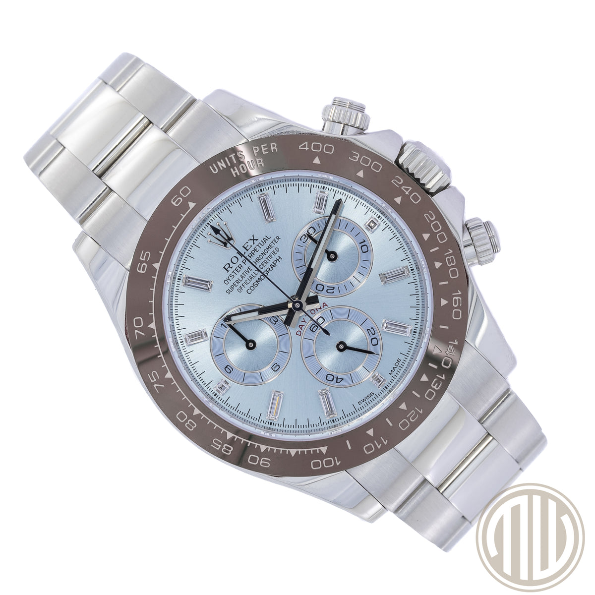 Rolex Daytona Platinum | Baguette Dial | Orig. Invoice | Box and Papers | 2021